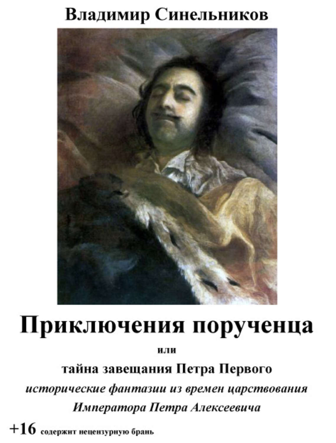 Обложка книги «Приключения порученца, или Тайна завещания Петра Великого»