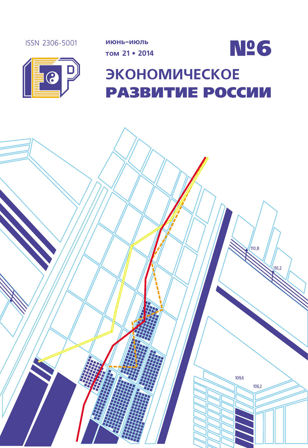 Обложка книги «Экономическое развитие России № 6 2014»