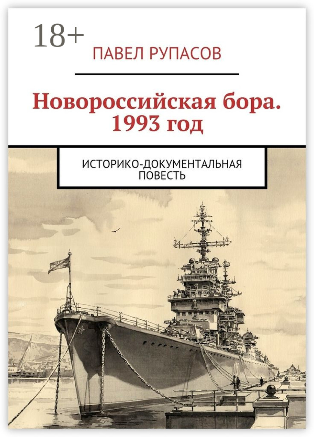 Обложка книги «Новороссийская бора 1993 год. Историко-документальная повесть»