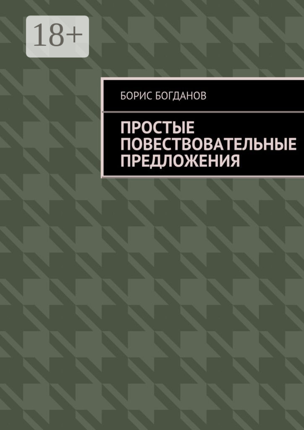 Обложка книги «Простые повествовательные предложения»