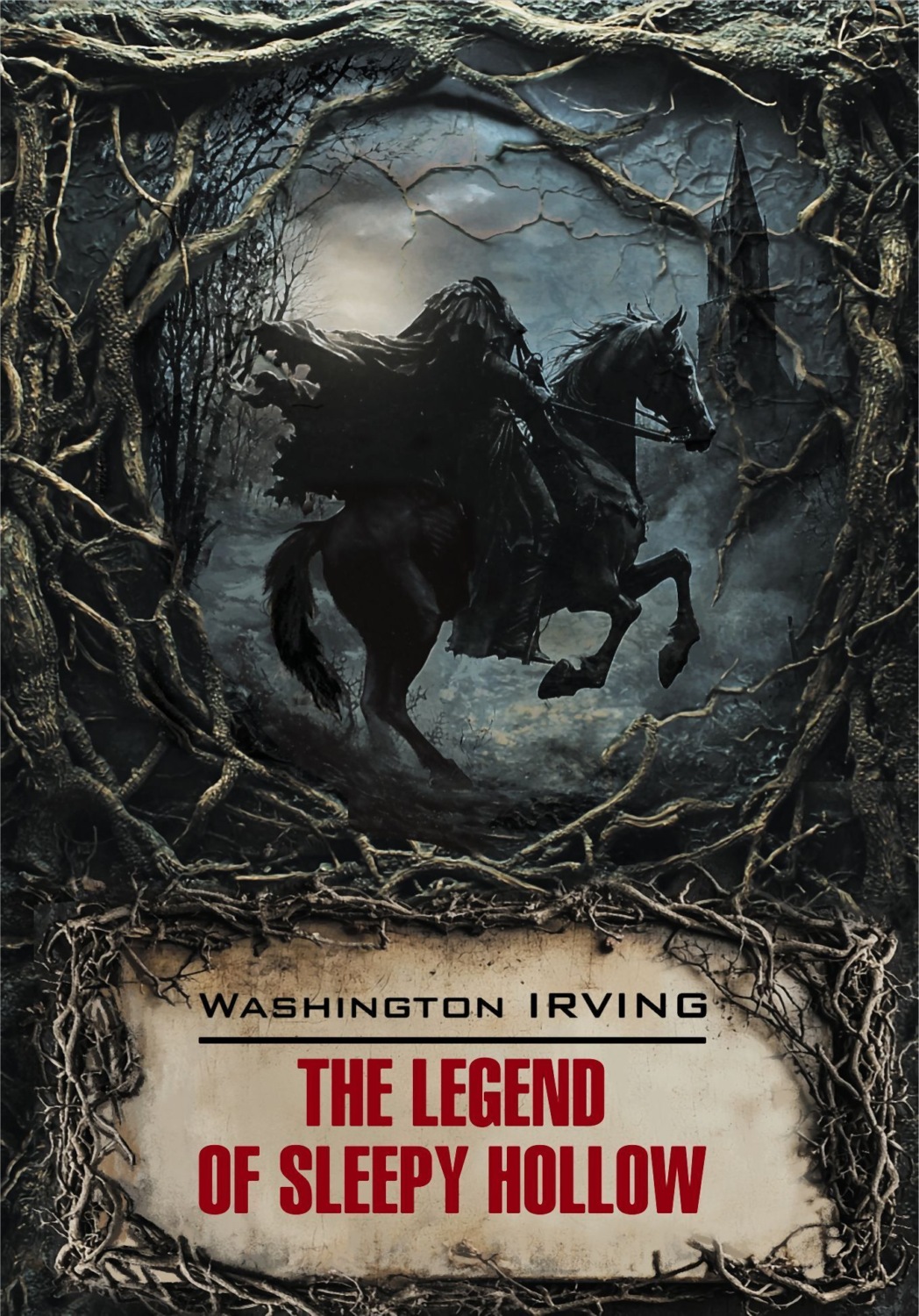 Обложка книги «The Legend of Sleepy Hollow / Легенда о Сонной Лощине. Новеллы. Книга для чтения на английском языке»