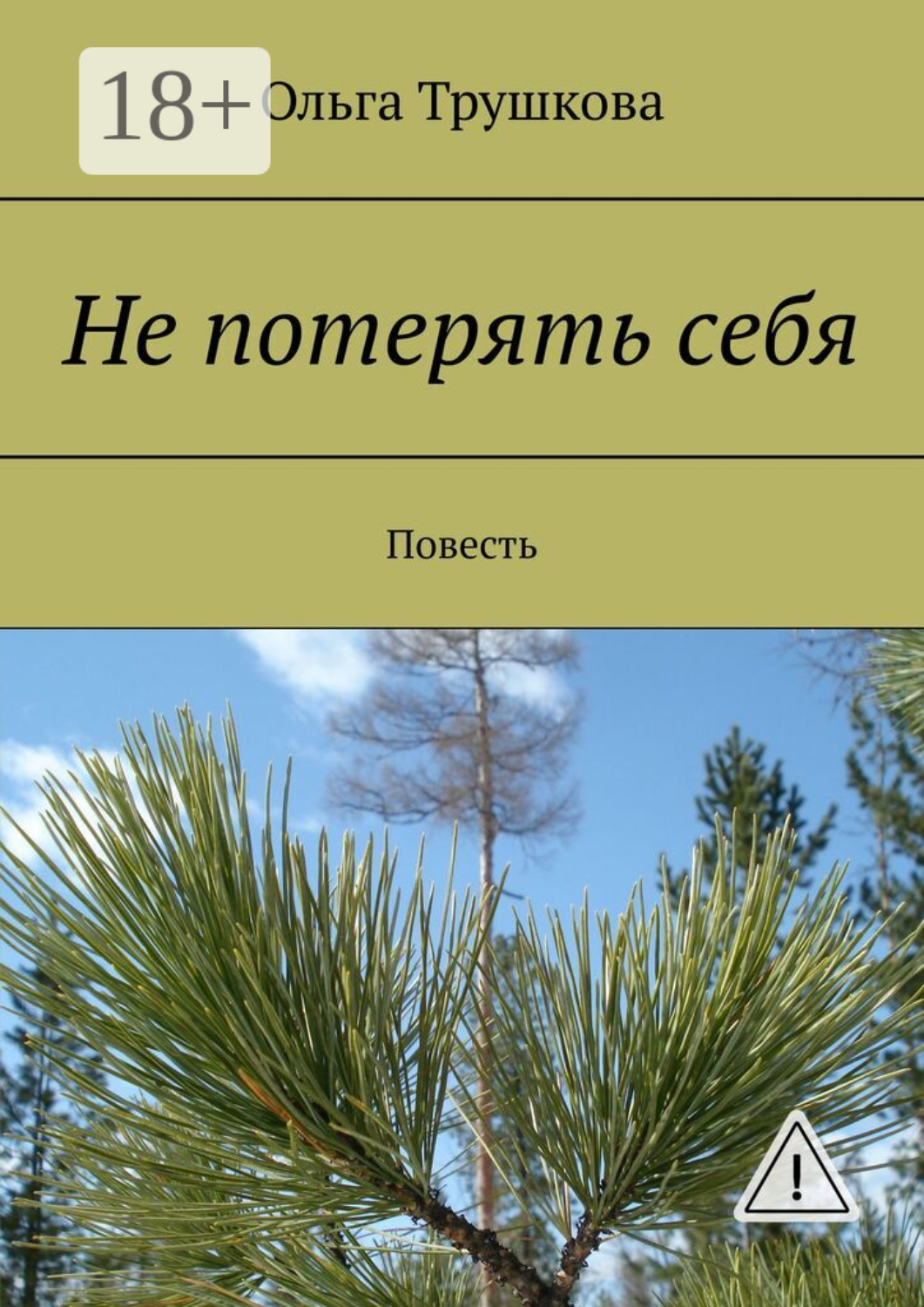 Обложка книги «Не потерять себя. Повесть»