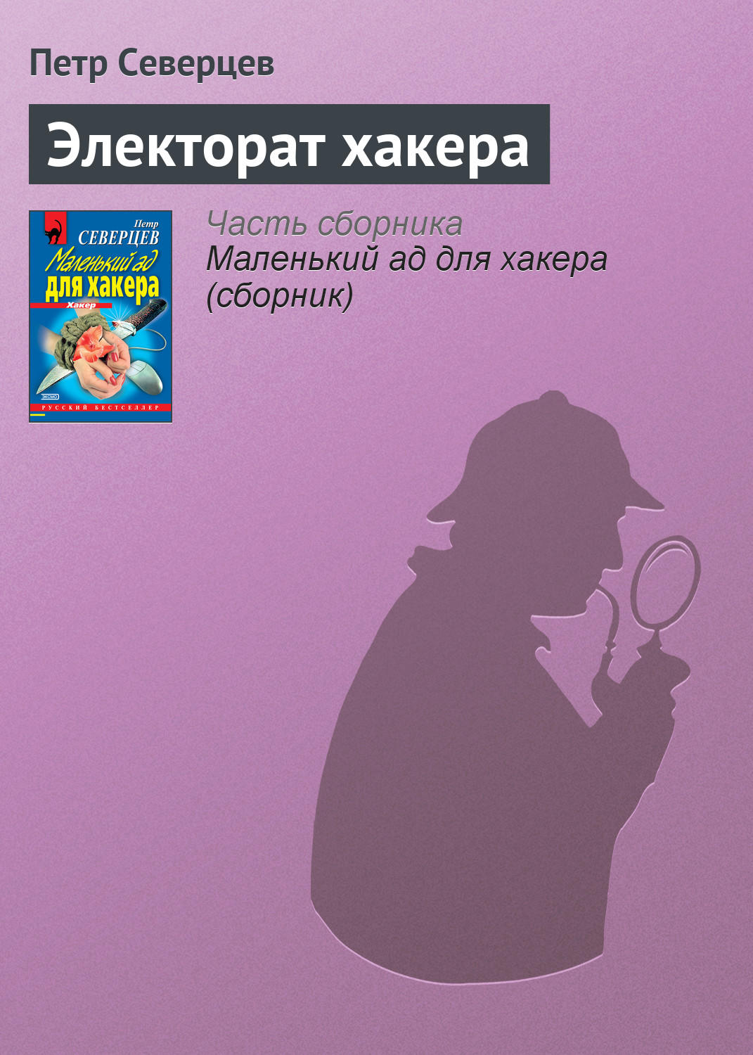 Обложка книги «Электорат хакера»