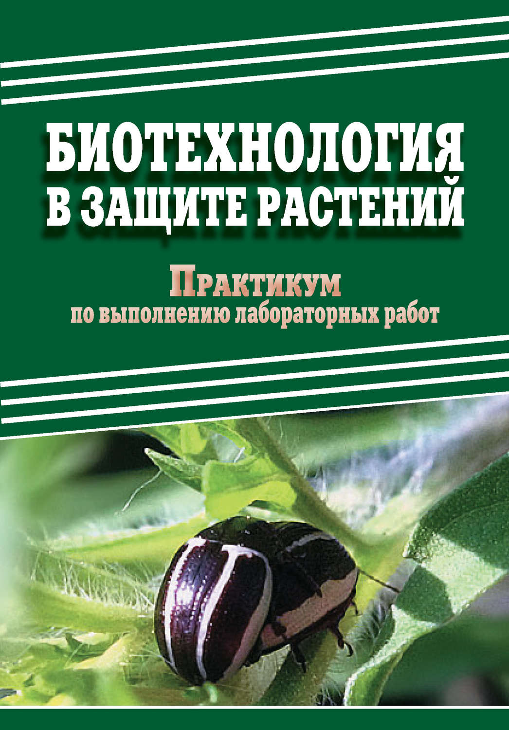 Обложка книги «Биотехнология в защите растений. Практикум по выполнению лабораторных работ»
