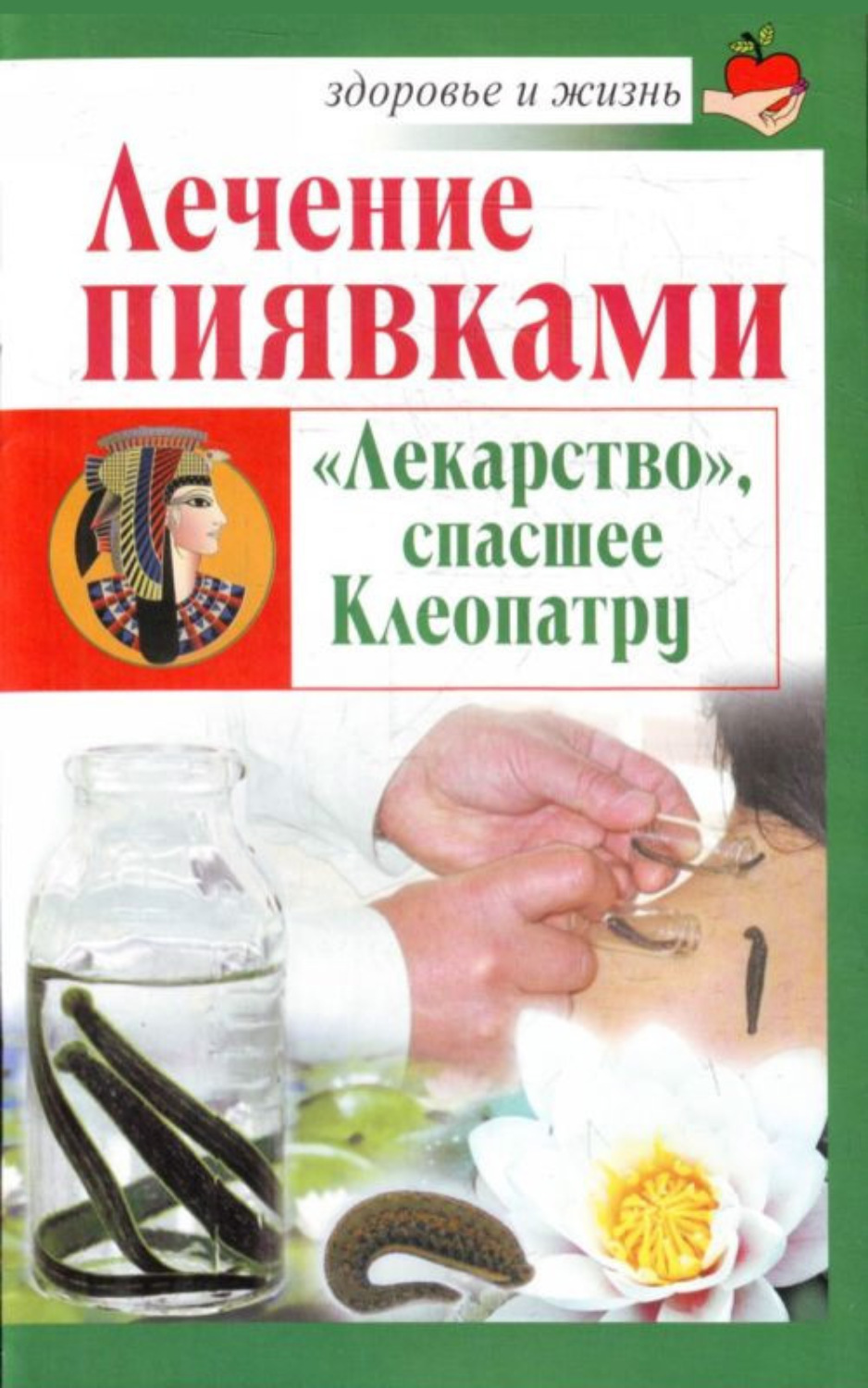 Обложка книги «Лечение пиявками. «Лекарство», спасшее Клеопатру»