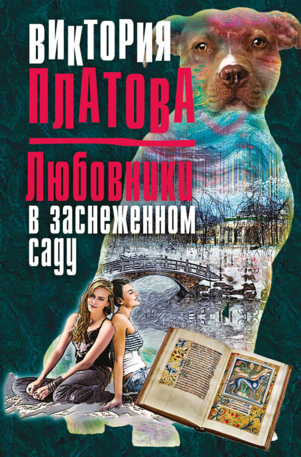 Обложка книги «Любовники в заснеженном саду»