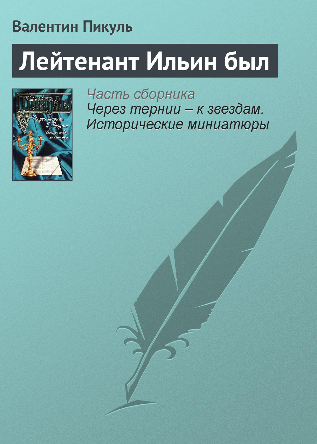 Обложка книги «Лейтенант Ильин был»