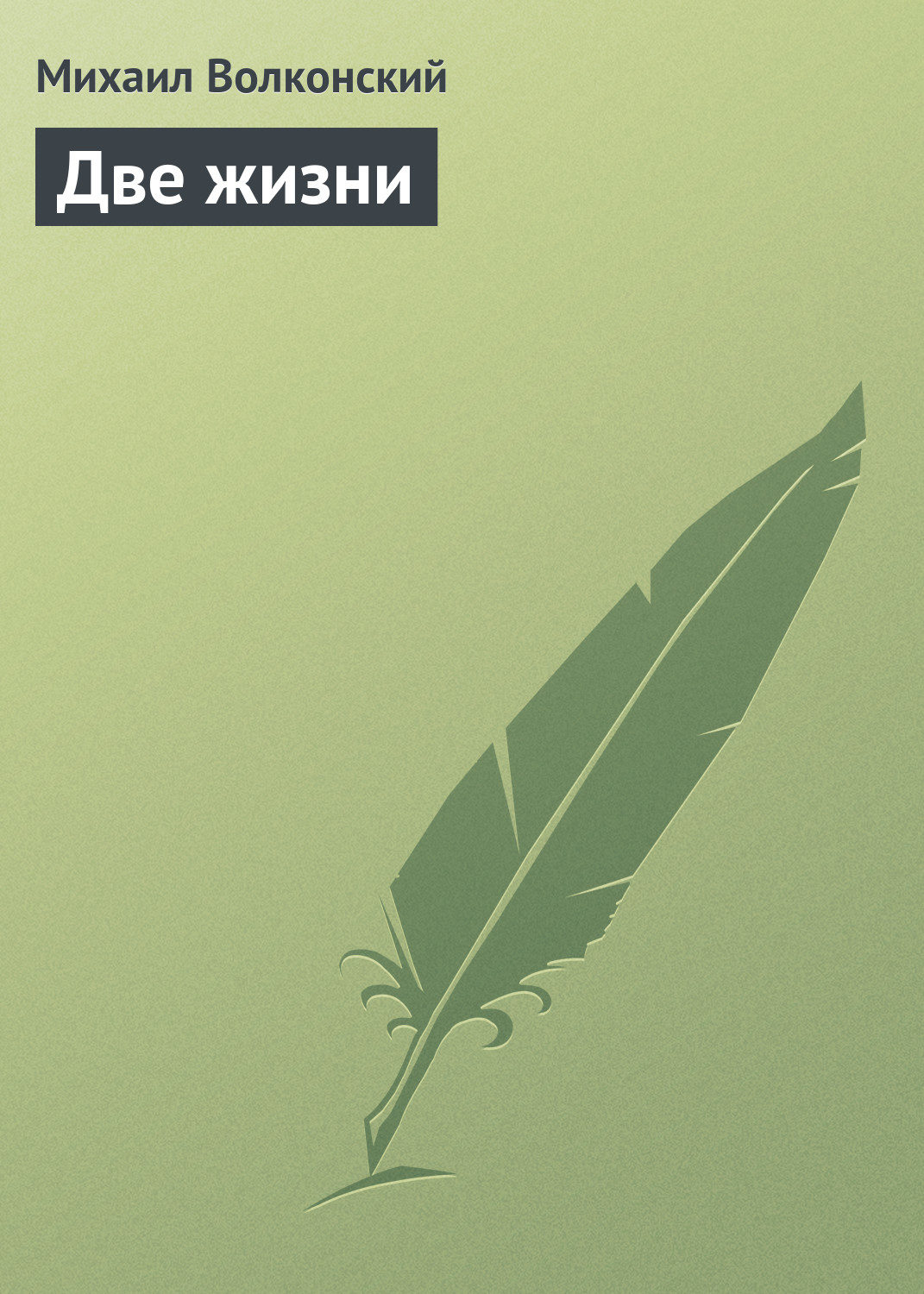 Обложка книги «Две жизни»