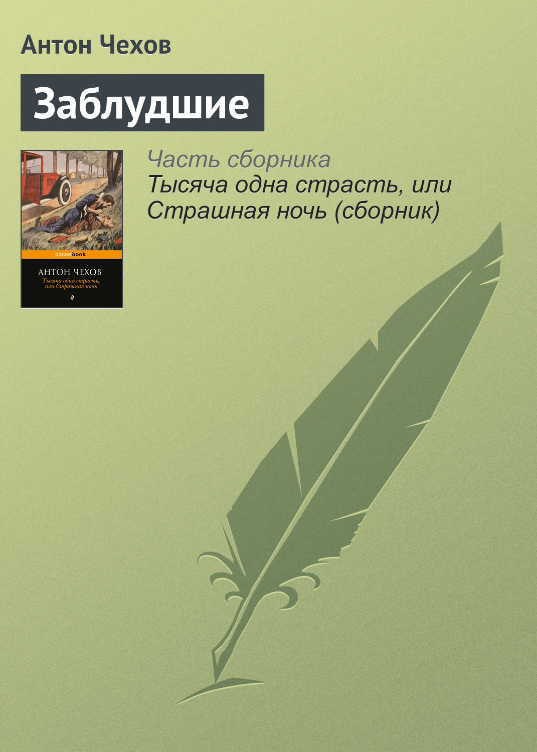 Обложка книги «Заблудшие»