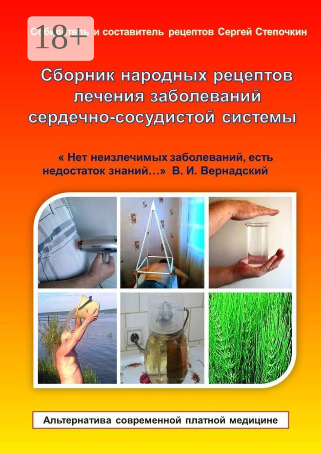 Обложка книги «Сборник народных рецептов лечения заболеваний сердечно-сосудистой системы»