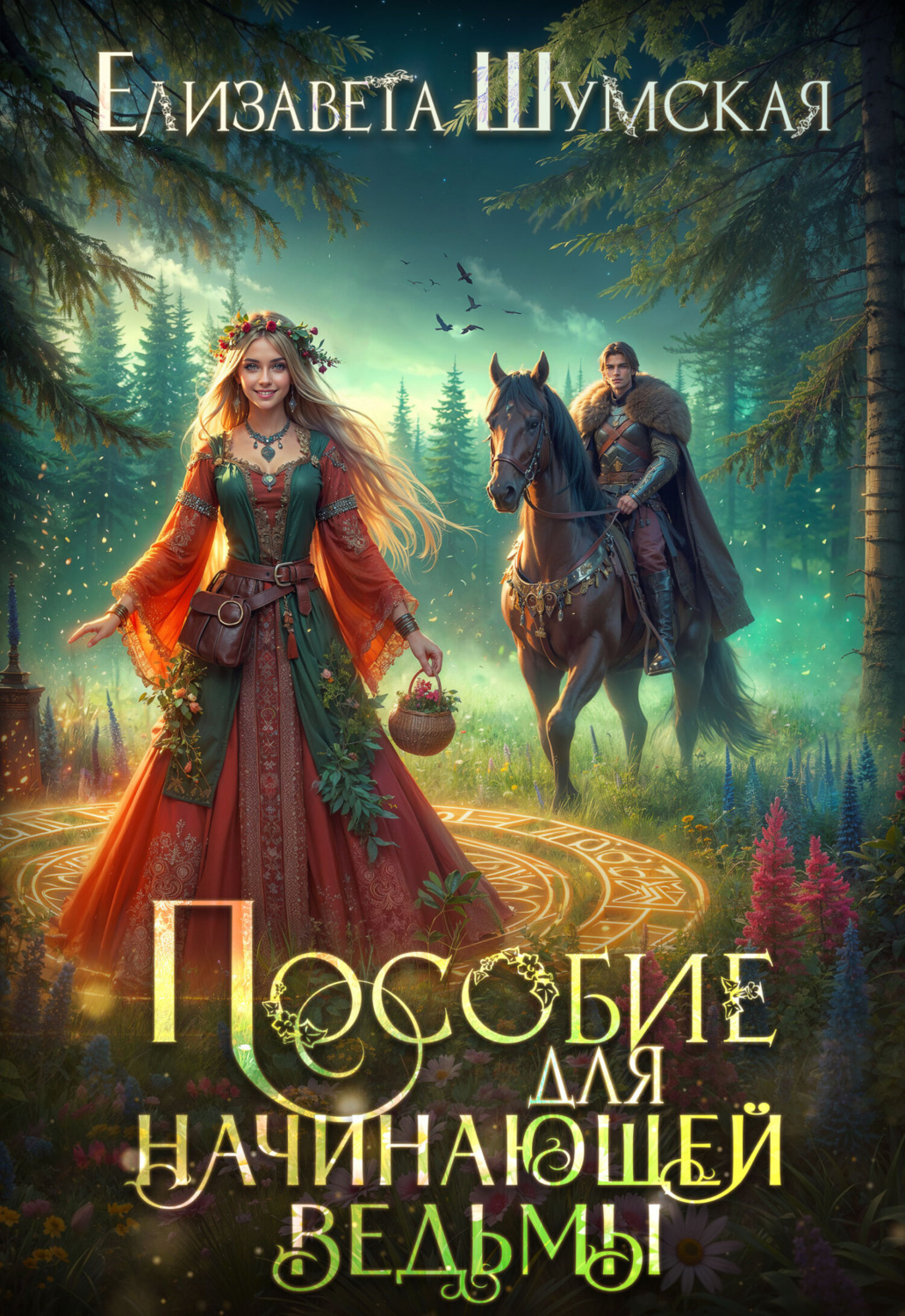 Обложка книги «Пособие для начинающей ведьмы»