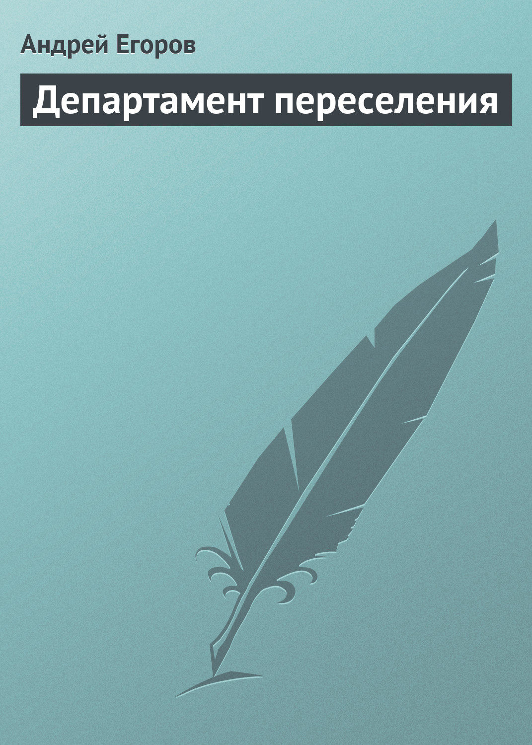 Обложка книги «Департамент переселения»