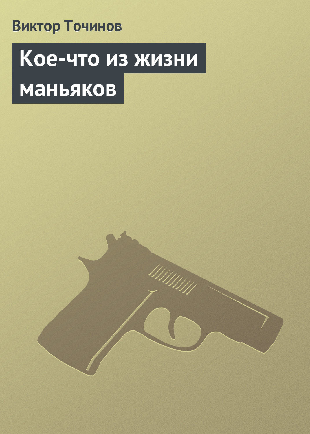 Обложка книги «Кое-что из жизни маньяков»