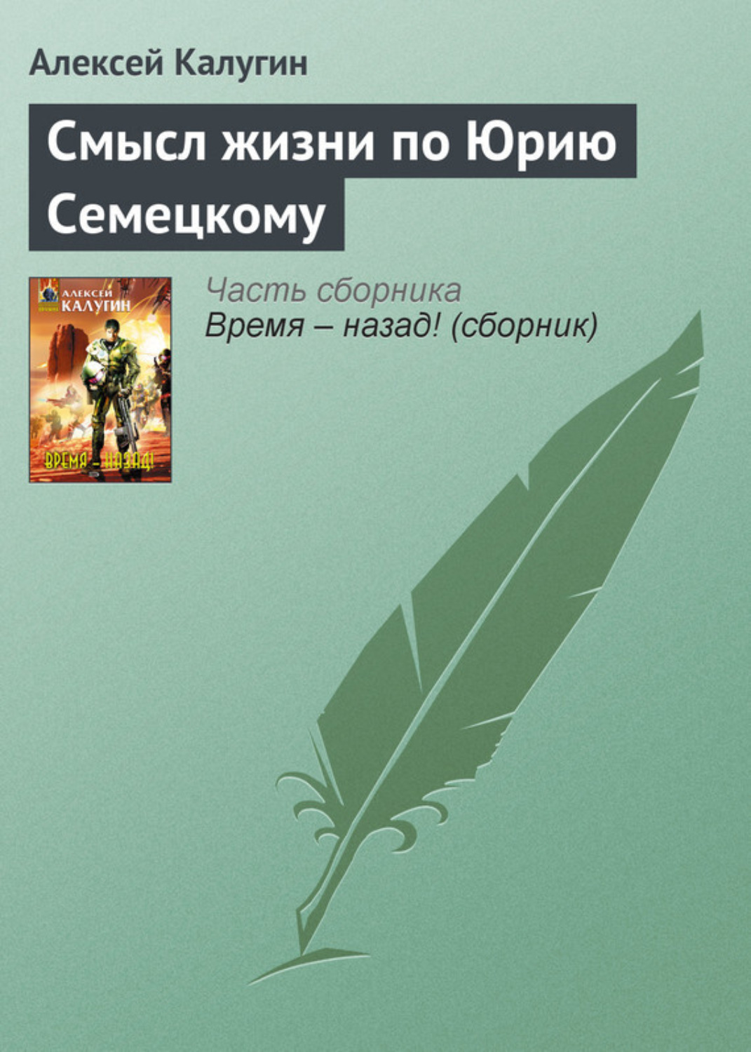 Обложка книги «Смысл жизни по Юрию Семецкому»