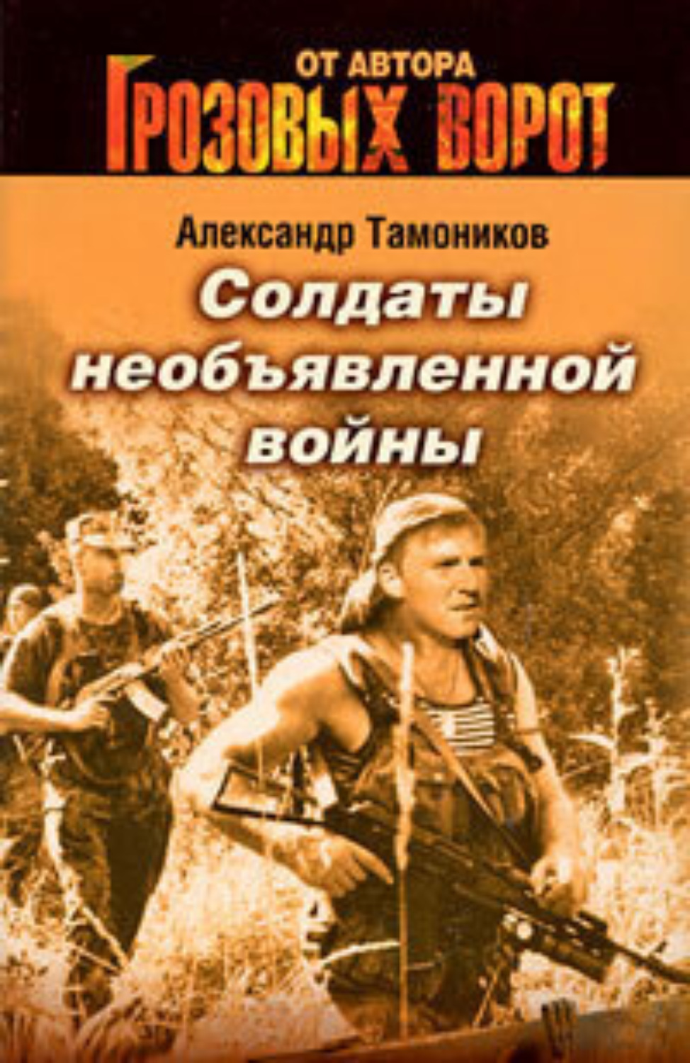 Обложка книги «Солдаты необъявленной войны»