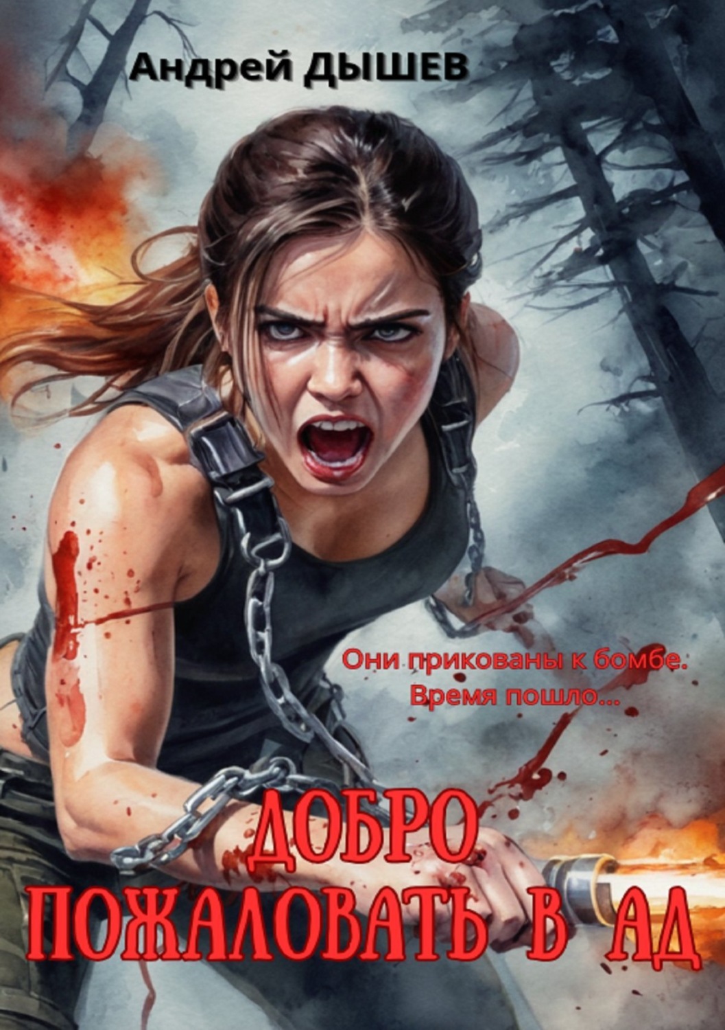 Обложка книги «Добро пожаловать в ад»