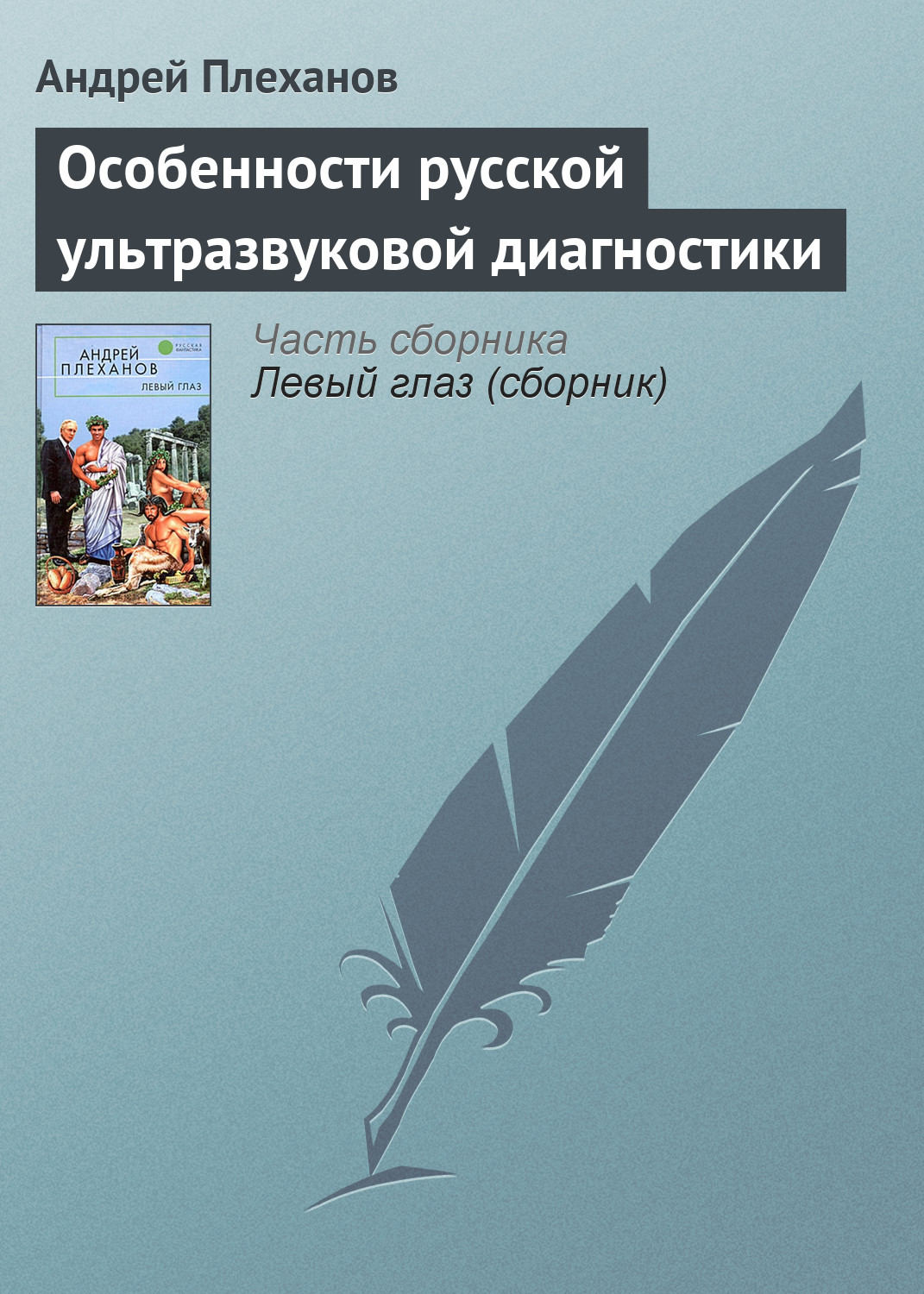 Обложка книги «Особенности русской ультразвуковой диагностики»