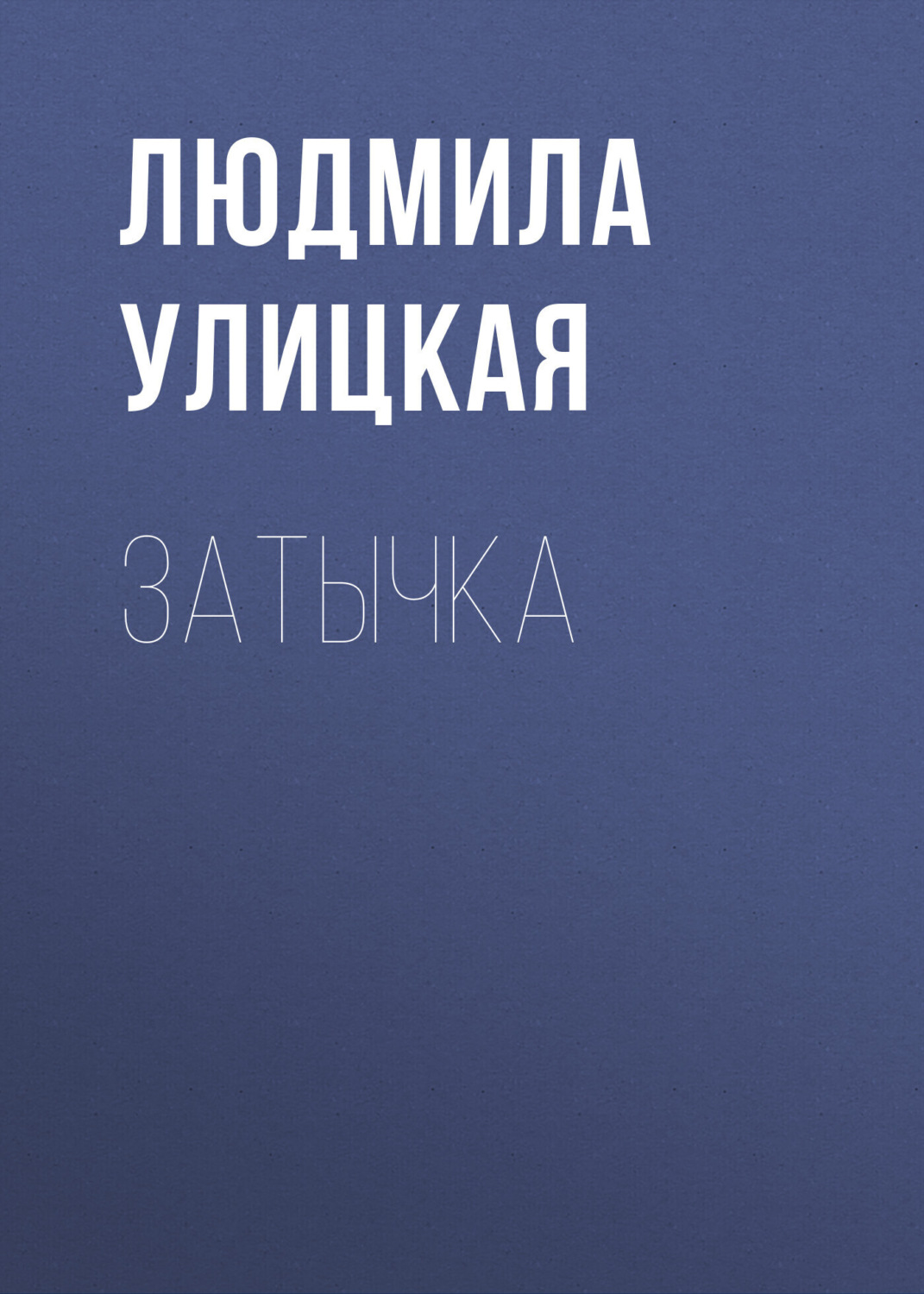 Обложка книги «Затычка»