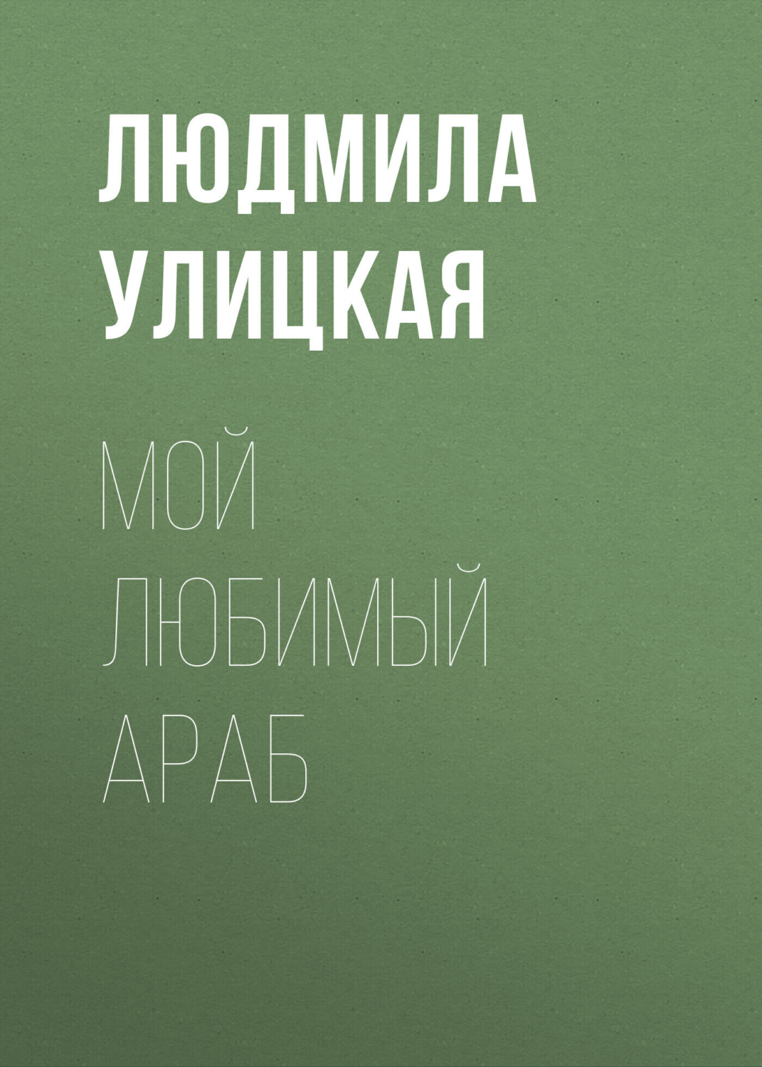 Обложка книги «Мой любимый араб»
