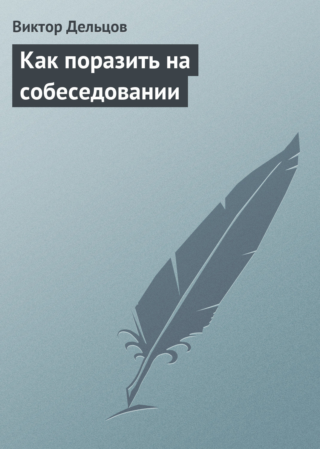 Обложка книги «Как поразить на собеседовании»