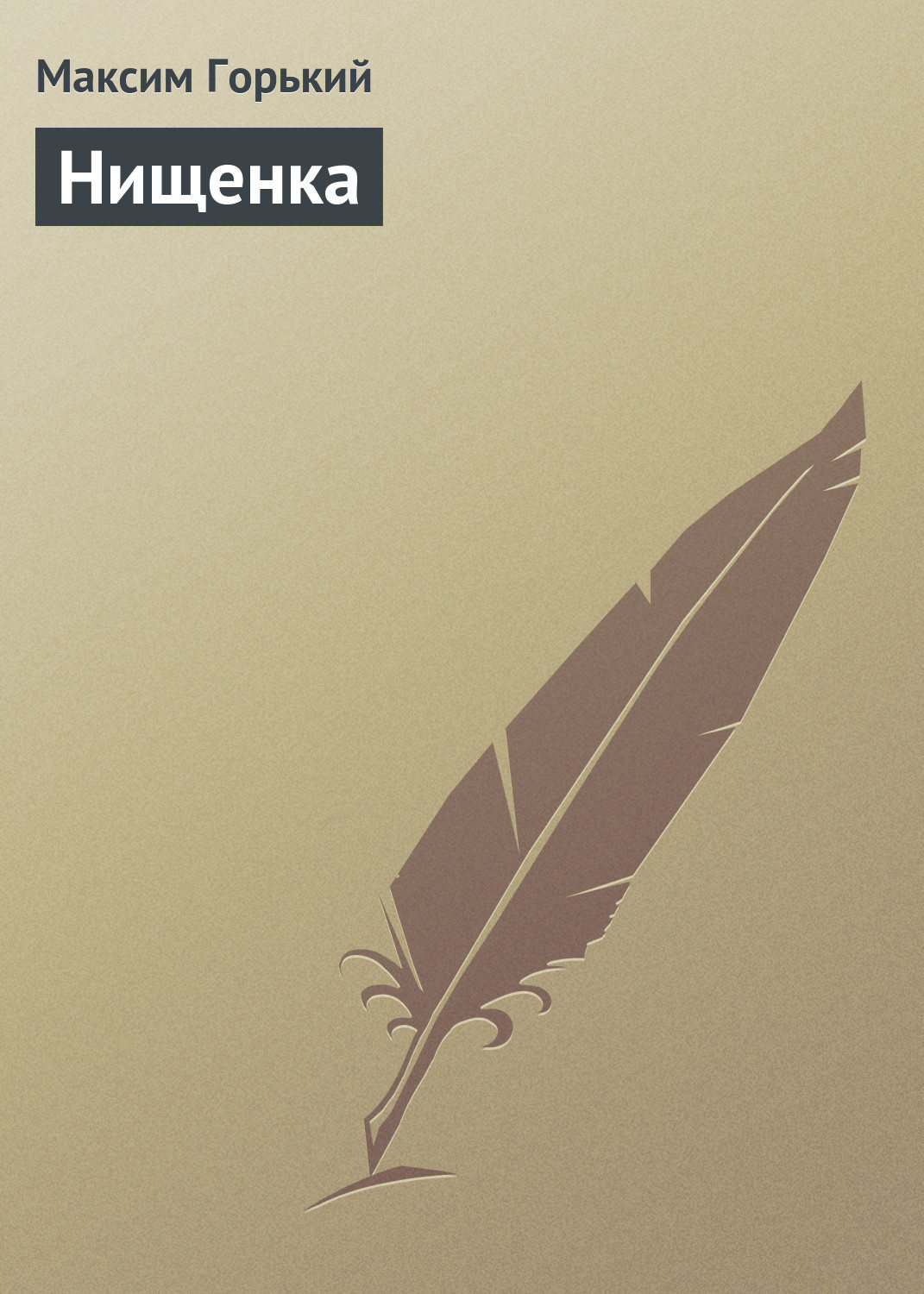 Обложка книги «Нищенка»
