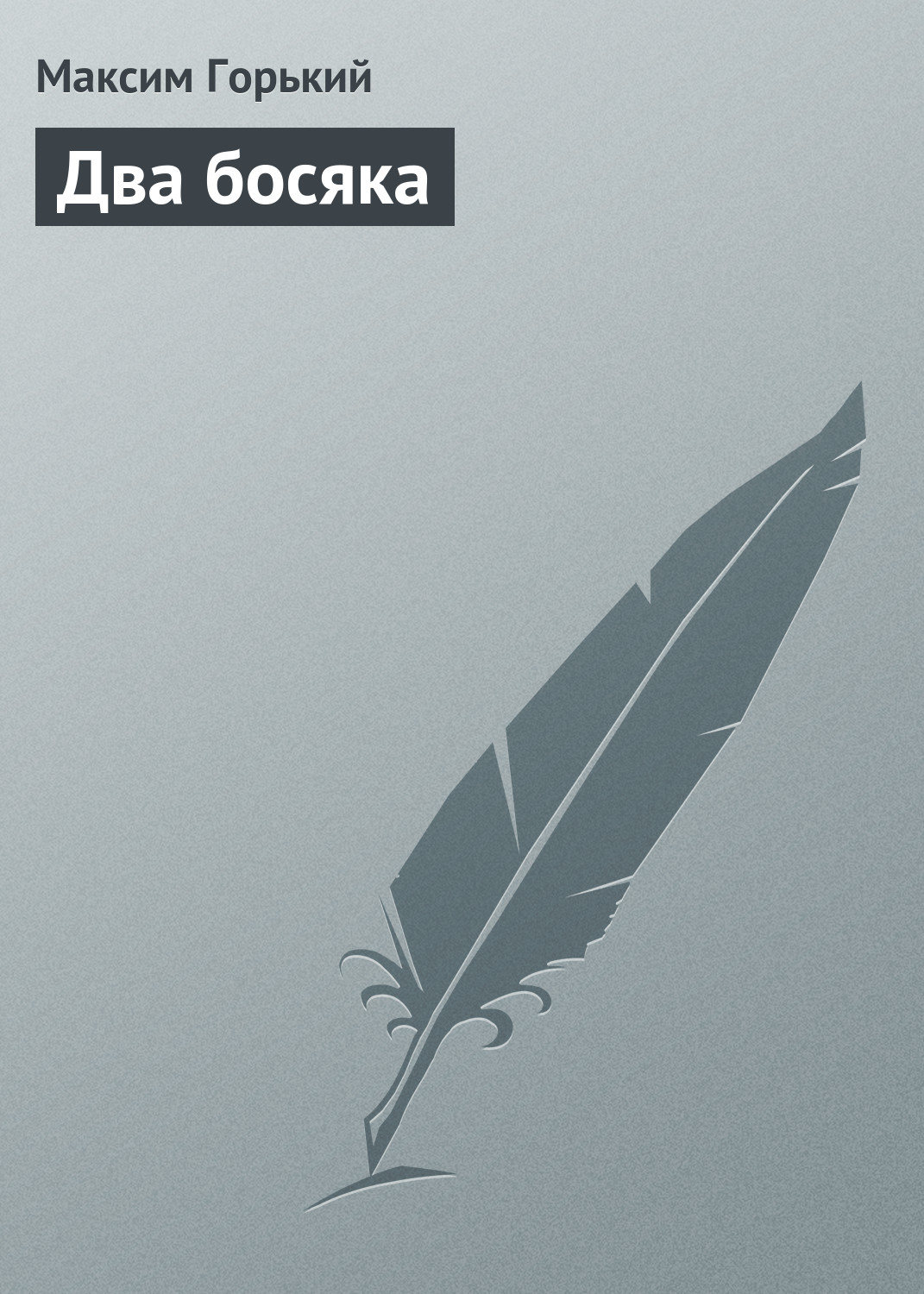 Обложка книги «Два босяка»