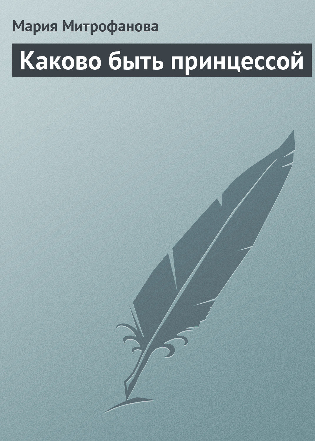 Обложка книги «Каково быть принцессой»