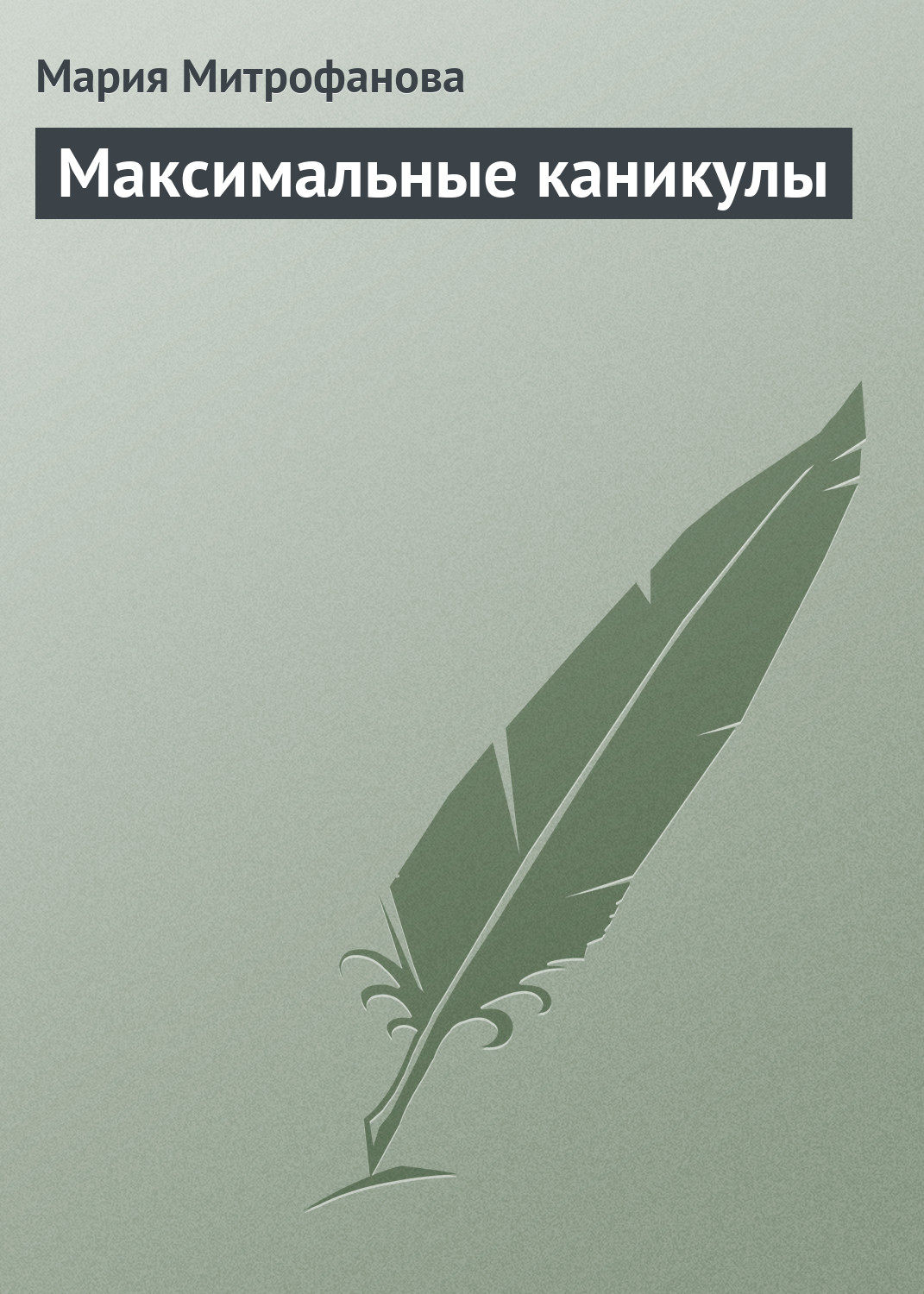Обложка книги «Максимальные каникулы»