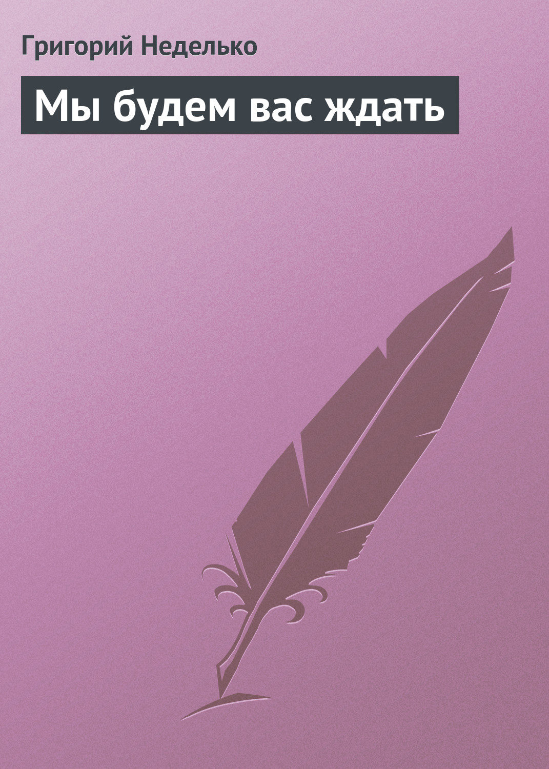 Обложка книги «Мы будем вас ждать»