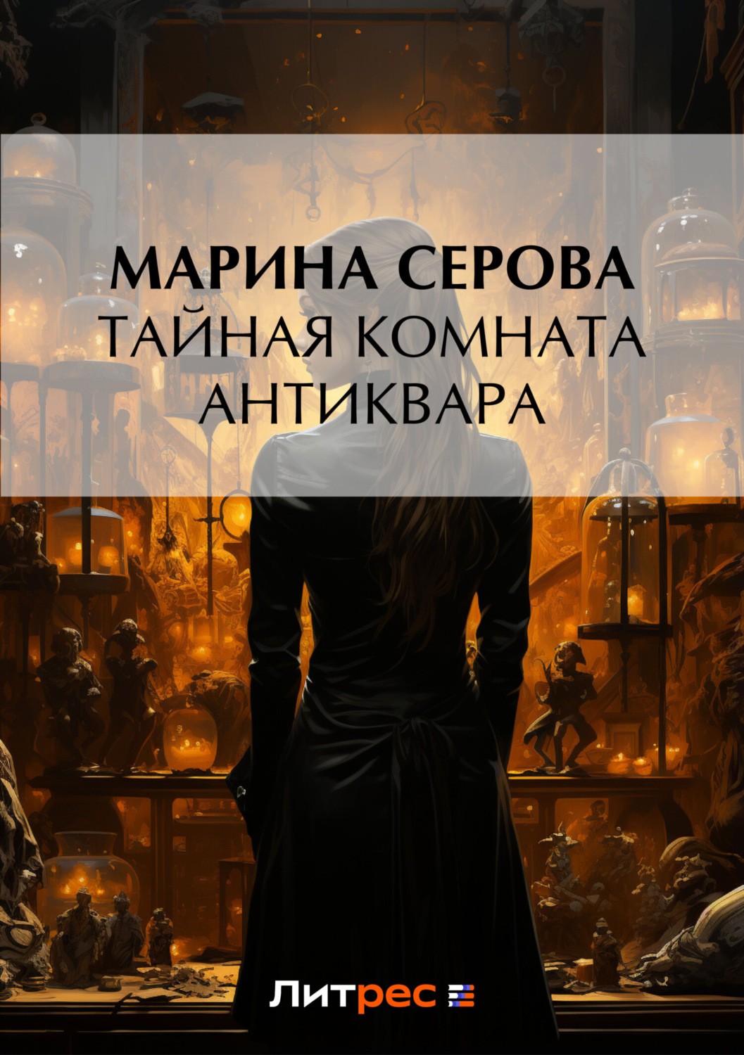 Обложка книги «Тайная комната антиквара»