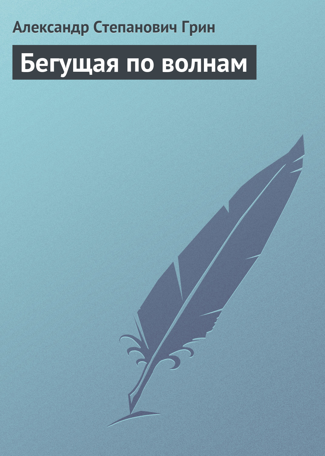 Обложка книги «Бегущая по волнам»