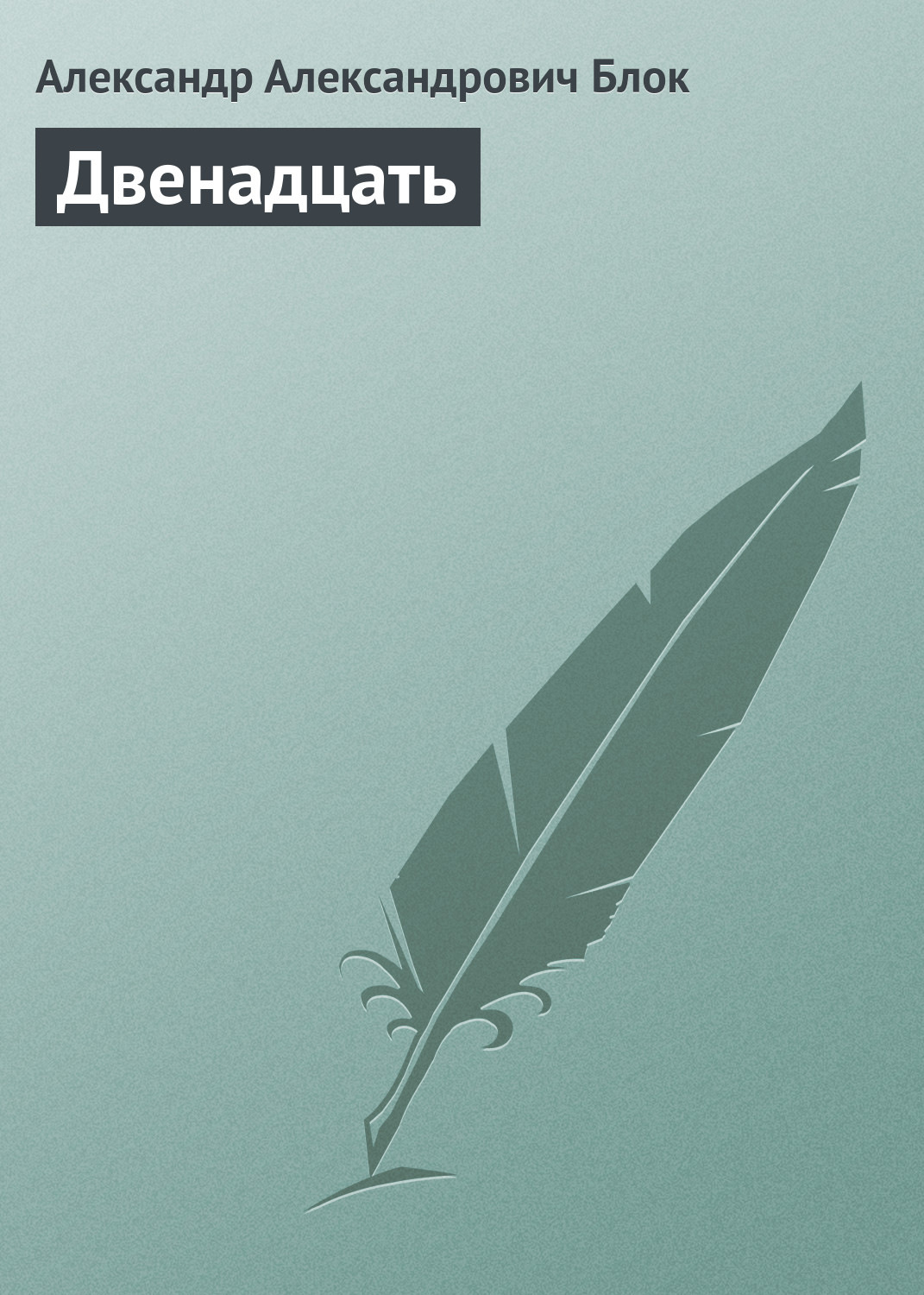 Обложка книги «Двенадцать»