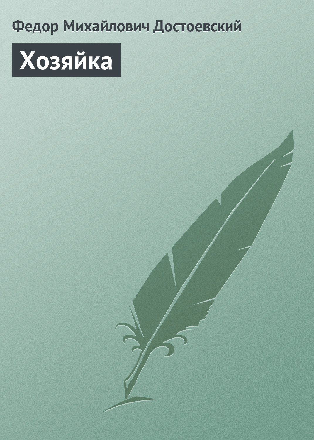 Обложка книги «Хозяйка»
