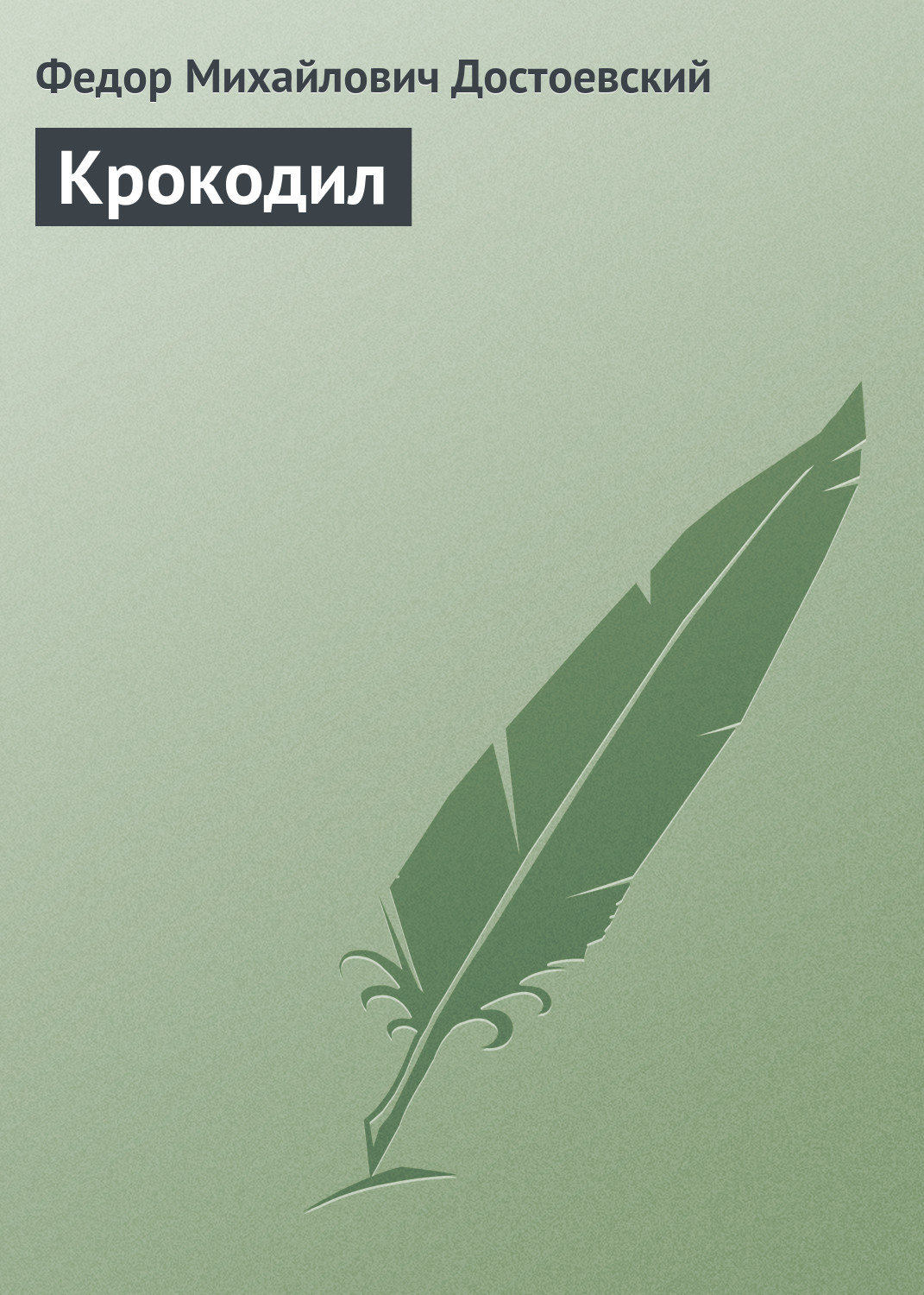 Обложка книги «Крокодил»