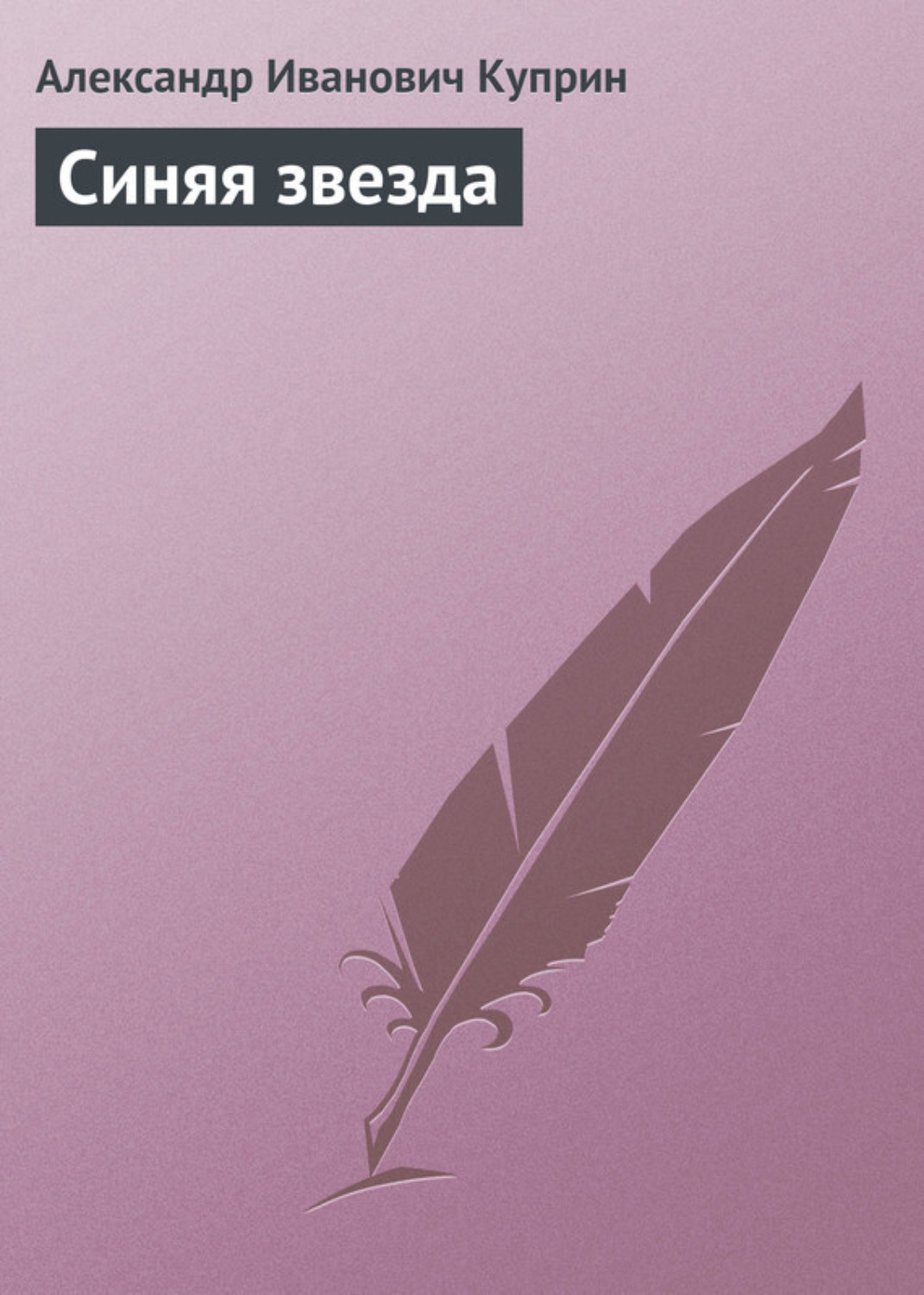 Обложка книги «Синяя звезда»