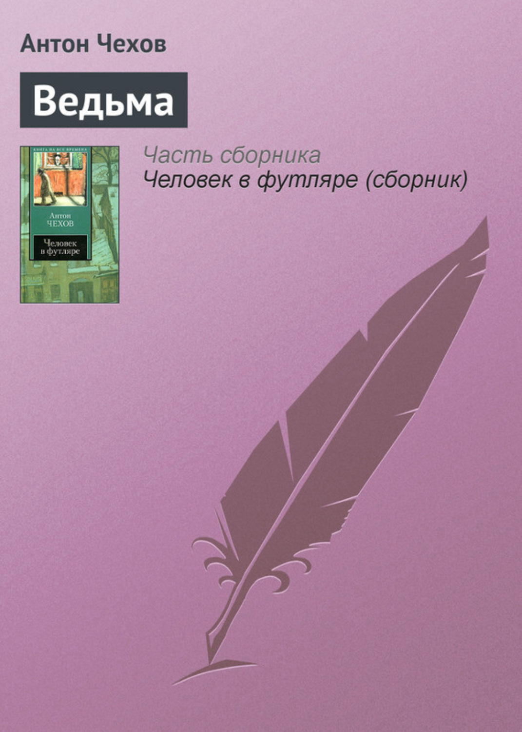 Обложка книги «Ведьма»