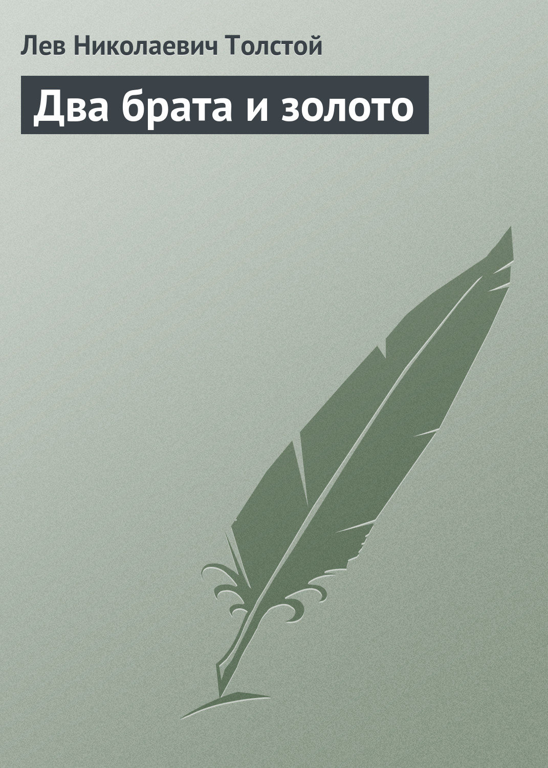 Обложка книги «Два брата и золото»