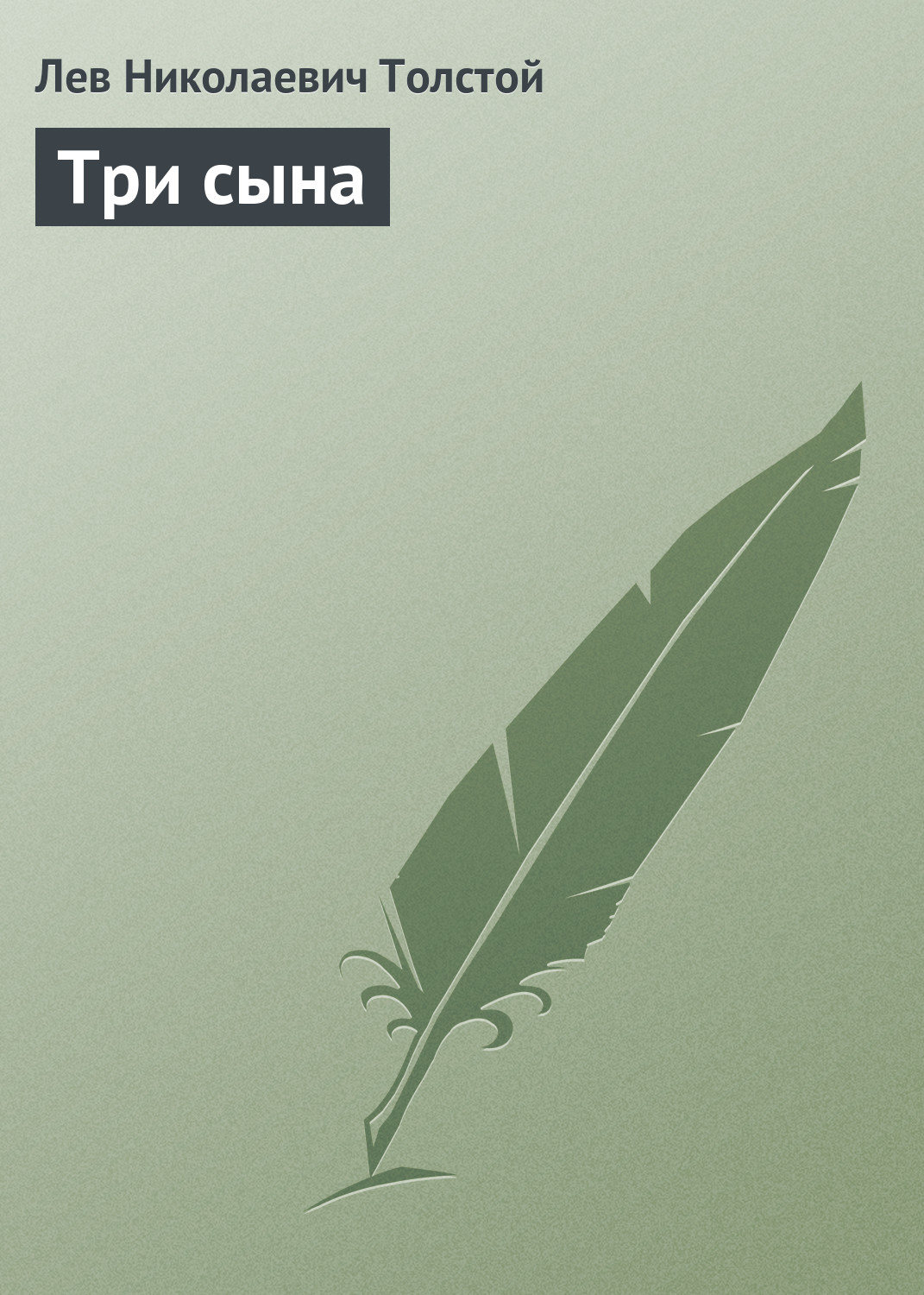 Обложка книги «Три сына»