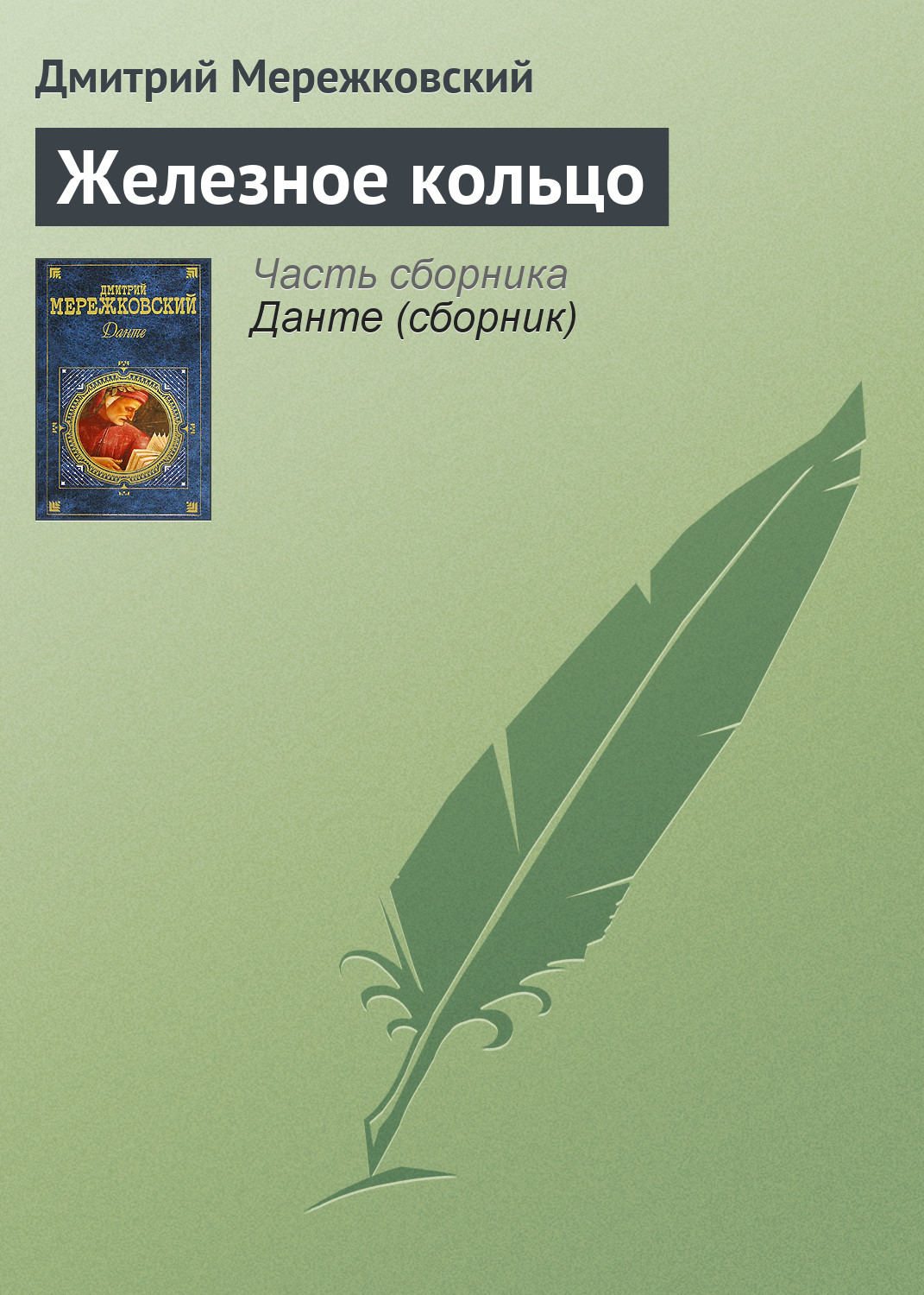 Обложка книги «Железное кольцо»