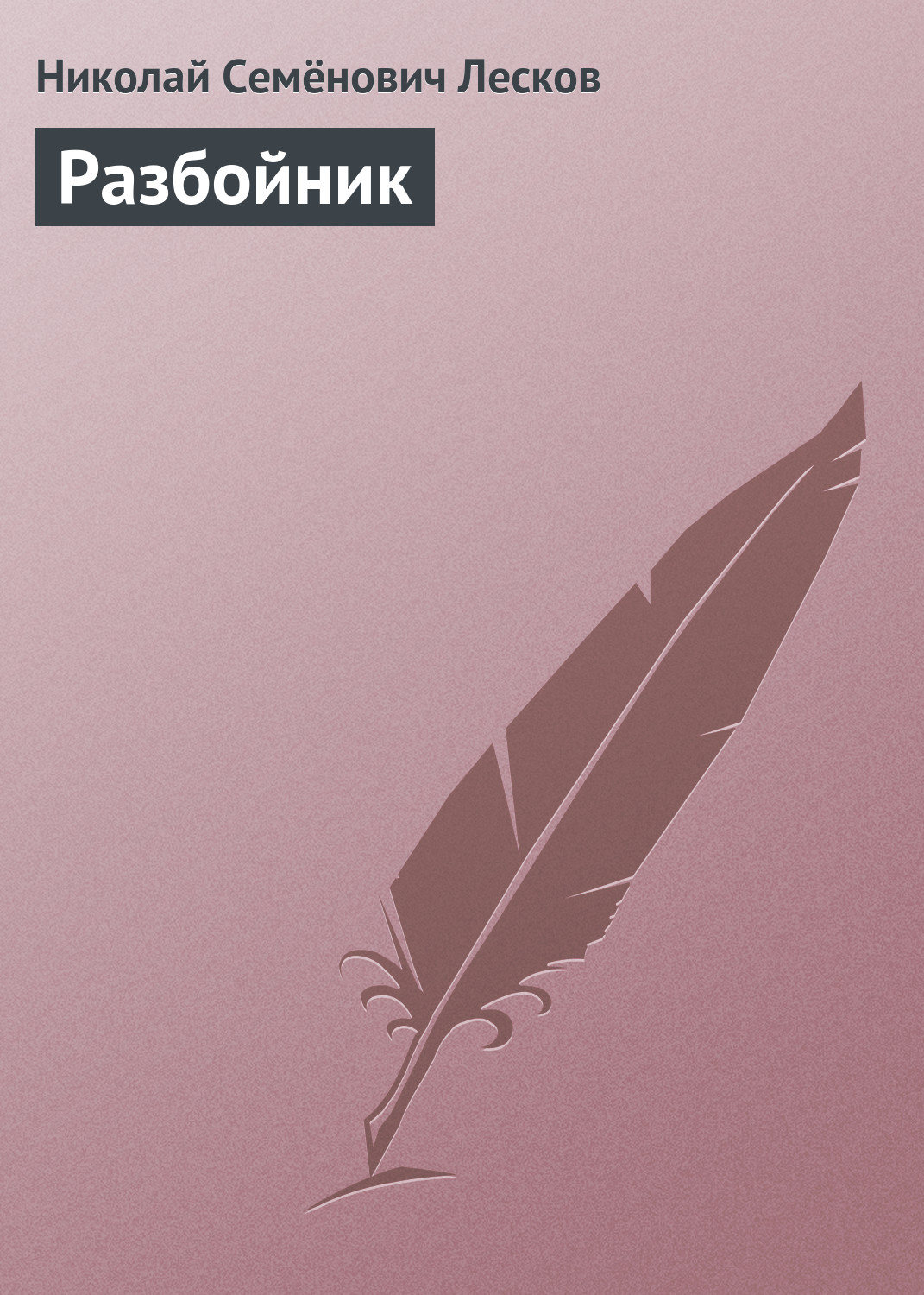 Обложка книги «Разбойник»