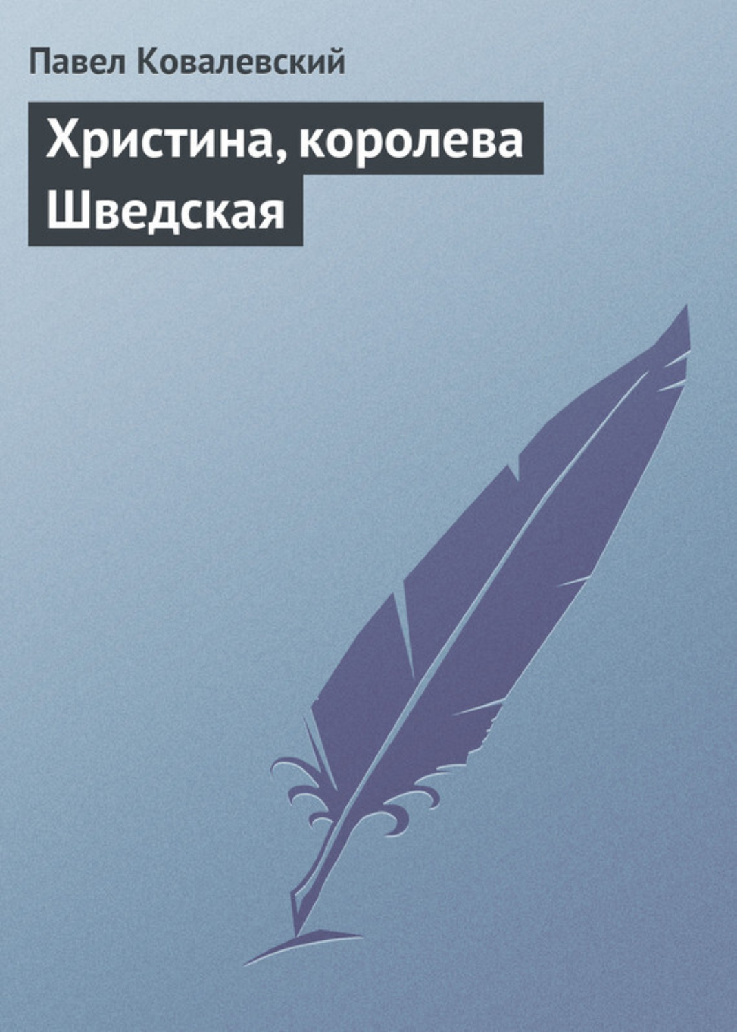 Обложка книги «Христина, королева Шведская»