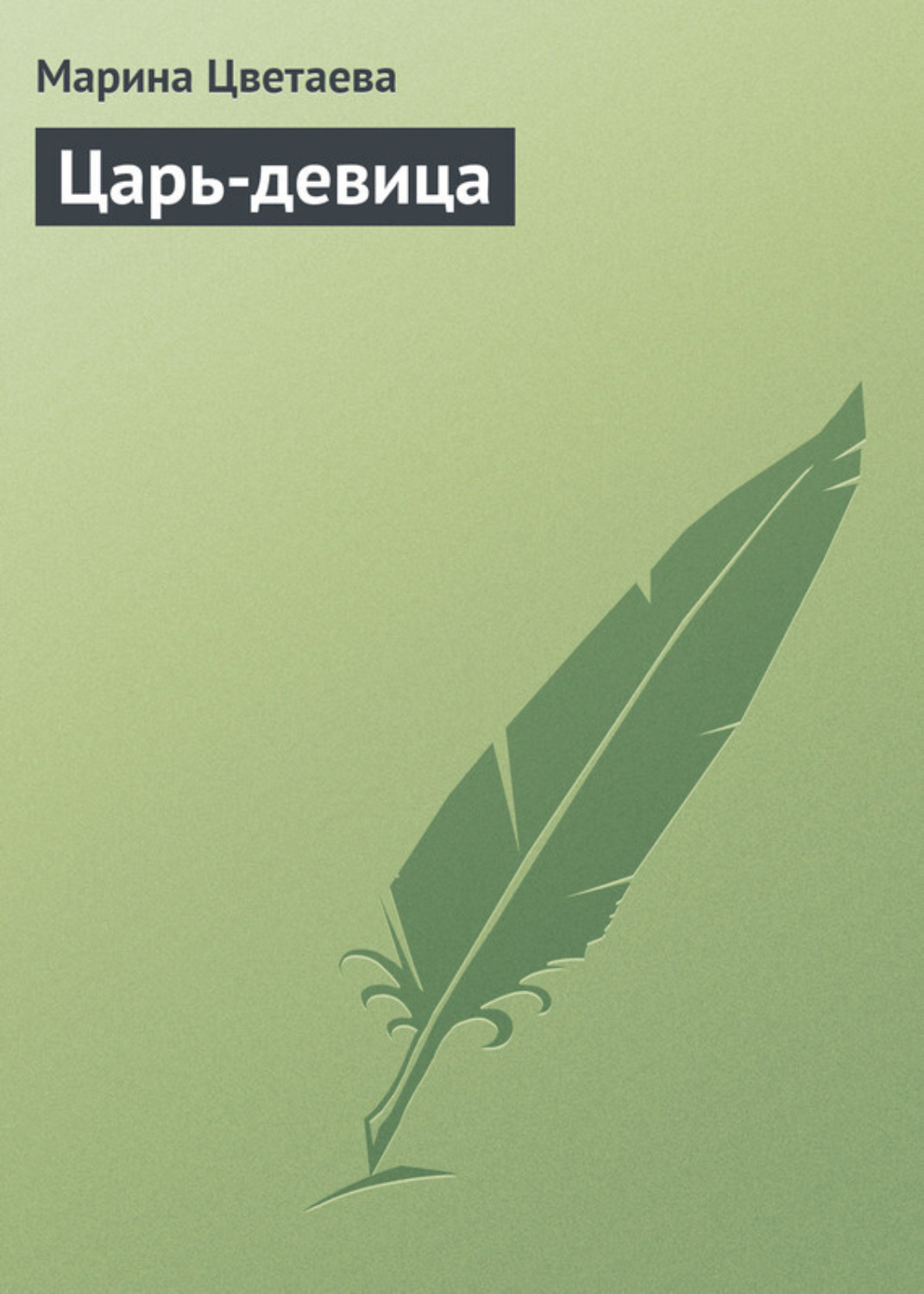 Обложка книги «Царь-девица»