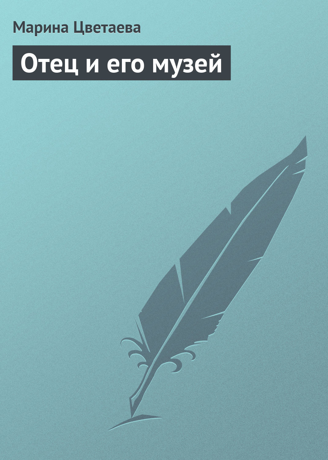Обложка книги «Отец и его музей»