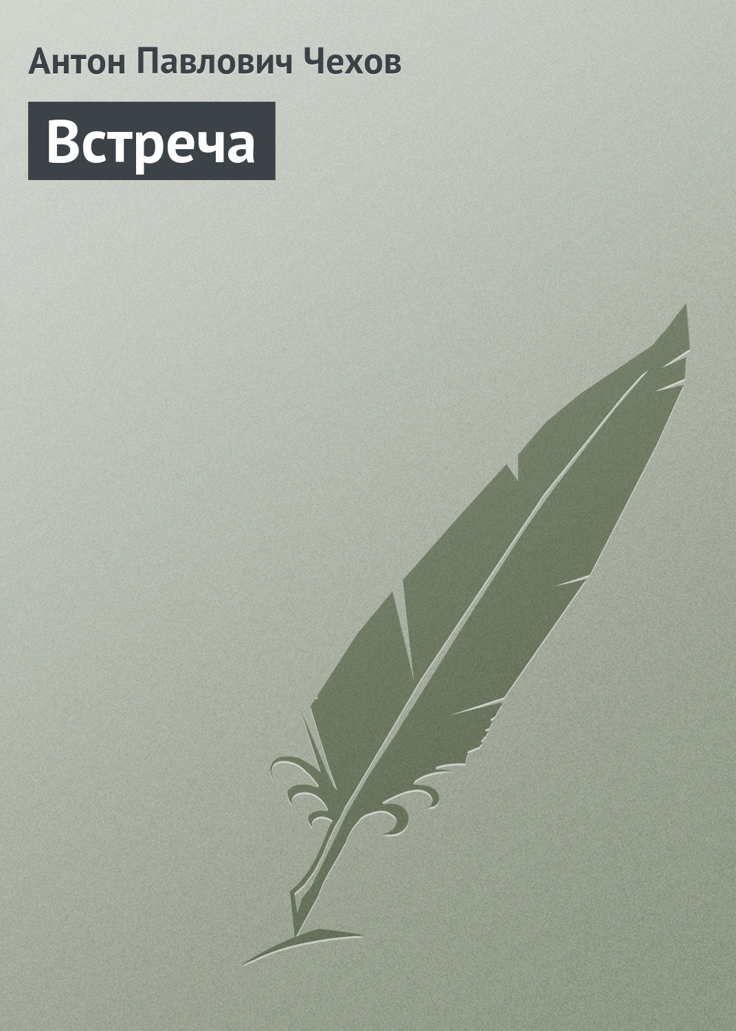 Обложка книги «Встреча»