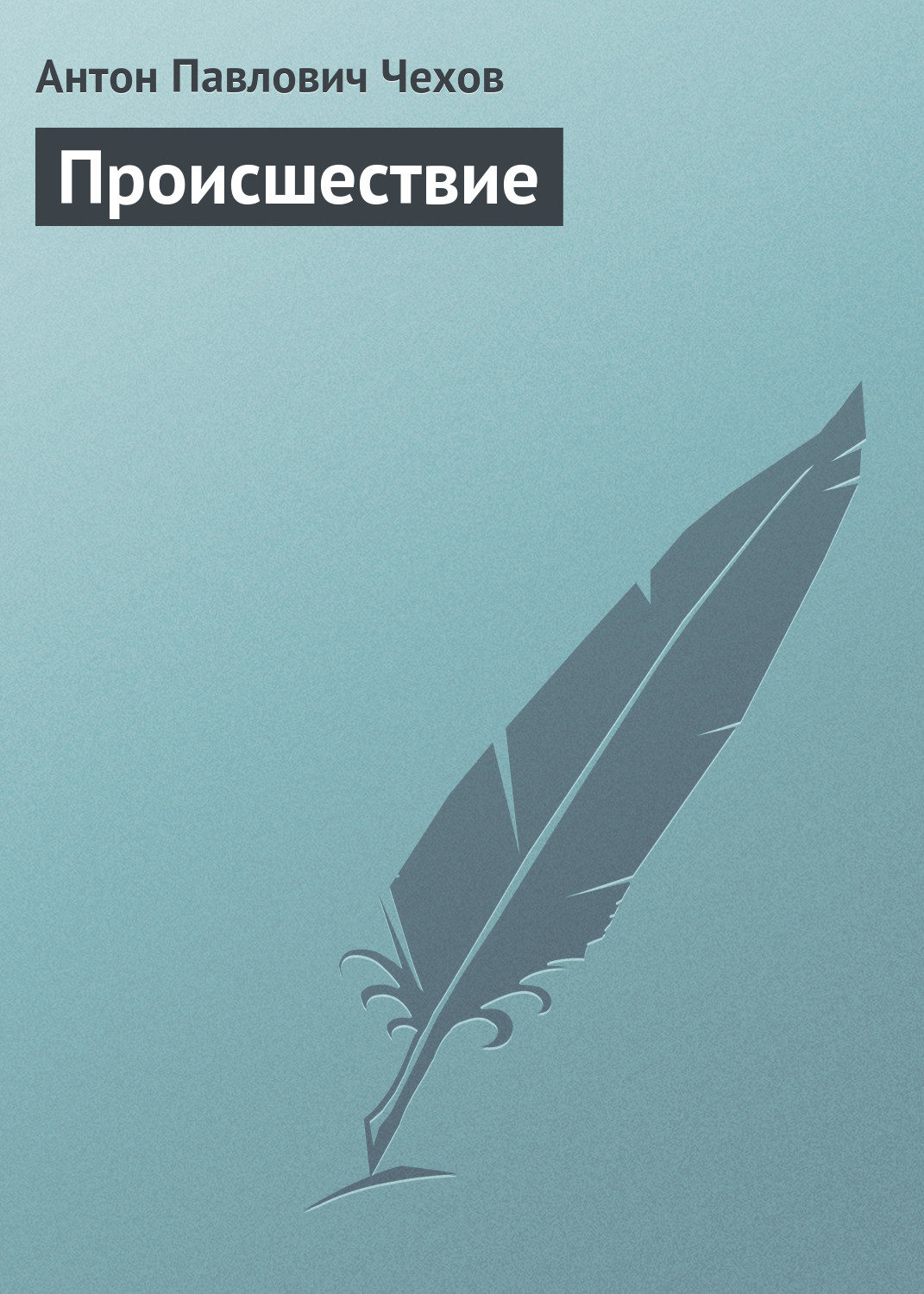Обложка книги «Происшествие»