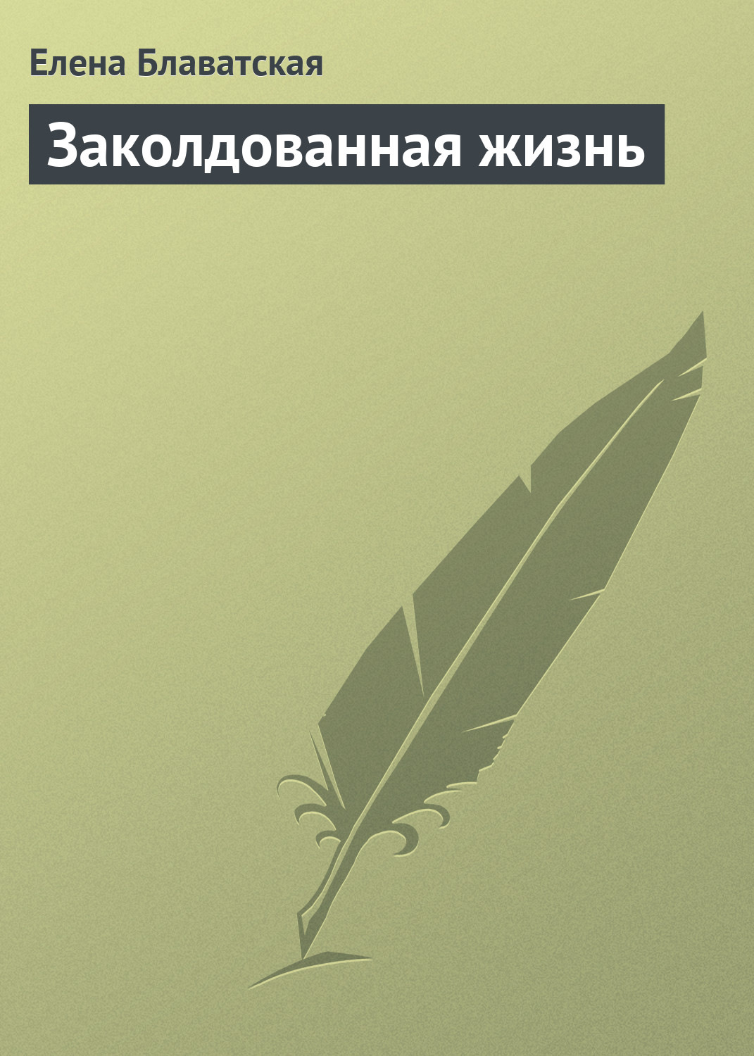 Обложка книги «Заколдованная жизнь»