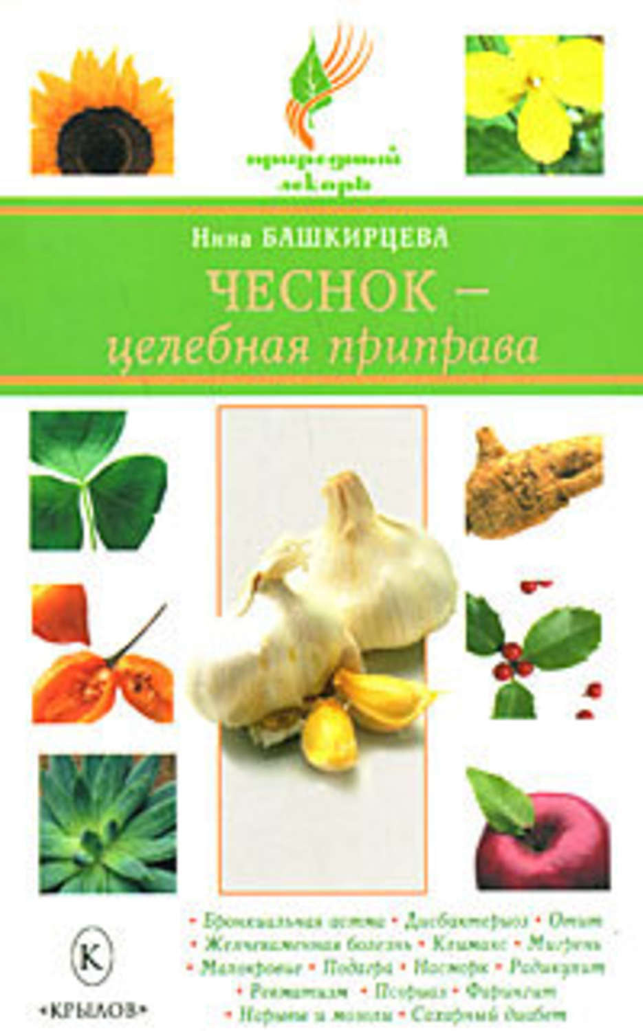Обложка книги «Чеснок – целебная приправа»