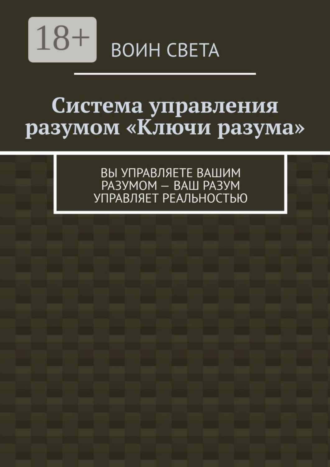 Обложка книги «Система управления разумом «Ключи разума». Вы управляете вашим разумом – ваш разум управляет реальностью»