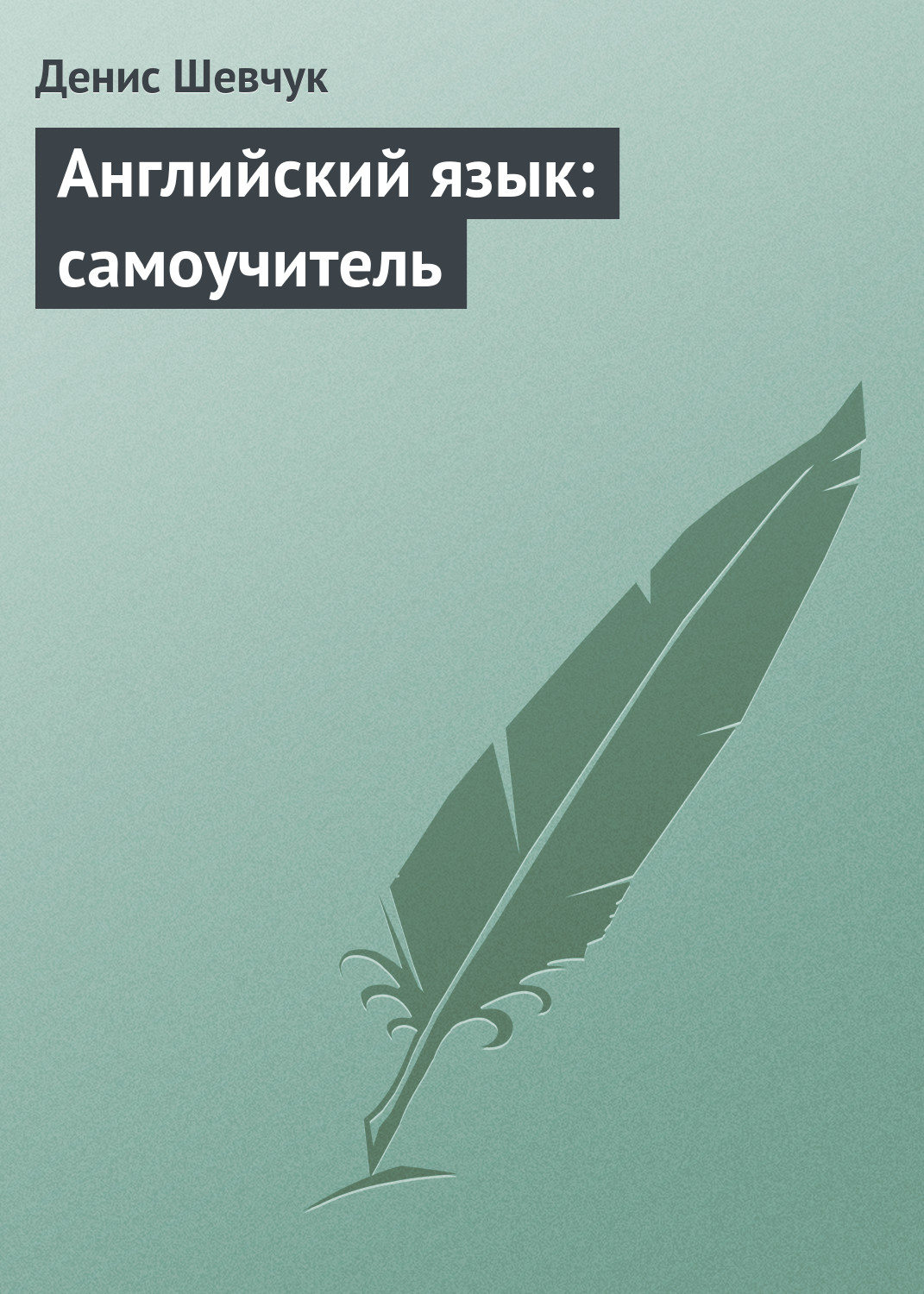 Обложка книги «Английский язык: самоучитель»