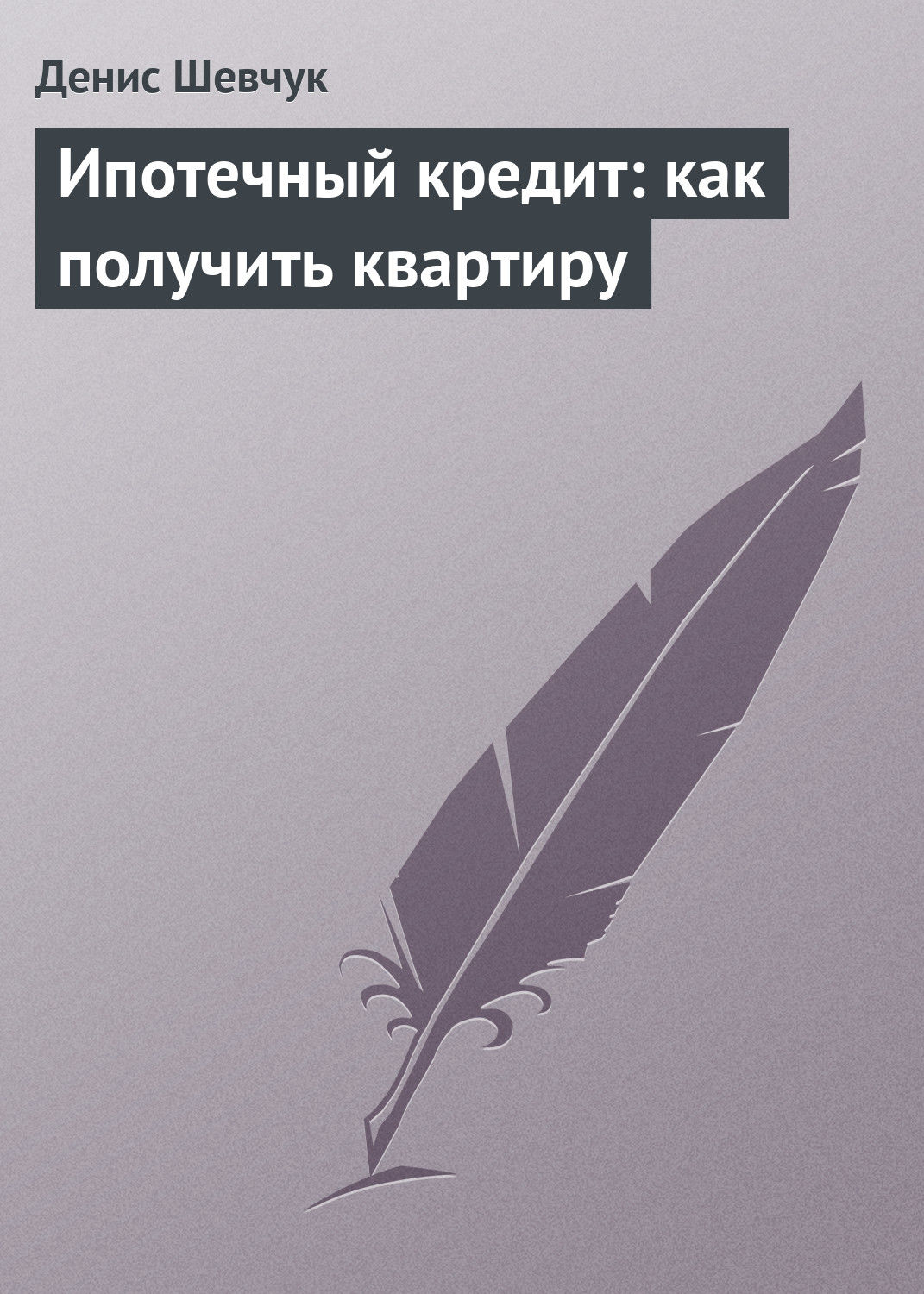 Обложка книги «Ипотечный кредит: как получить квартиру»